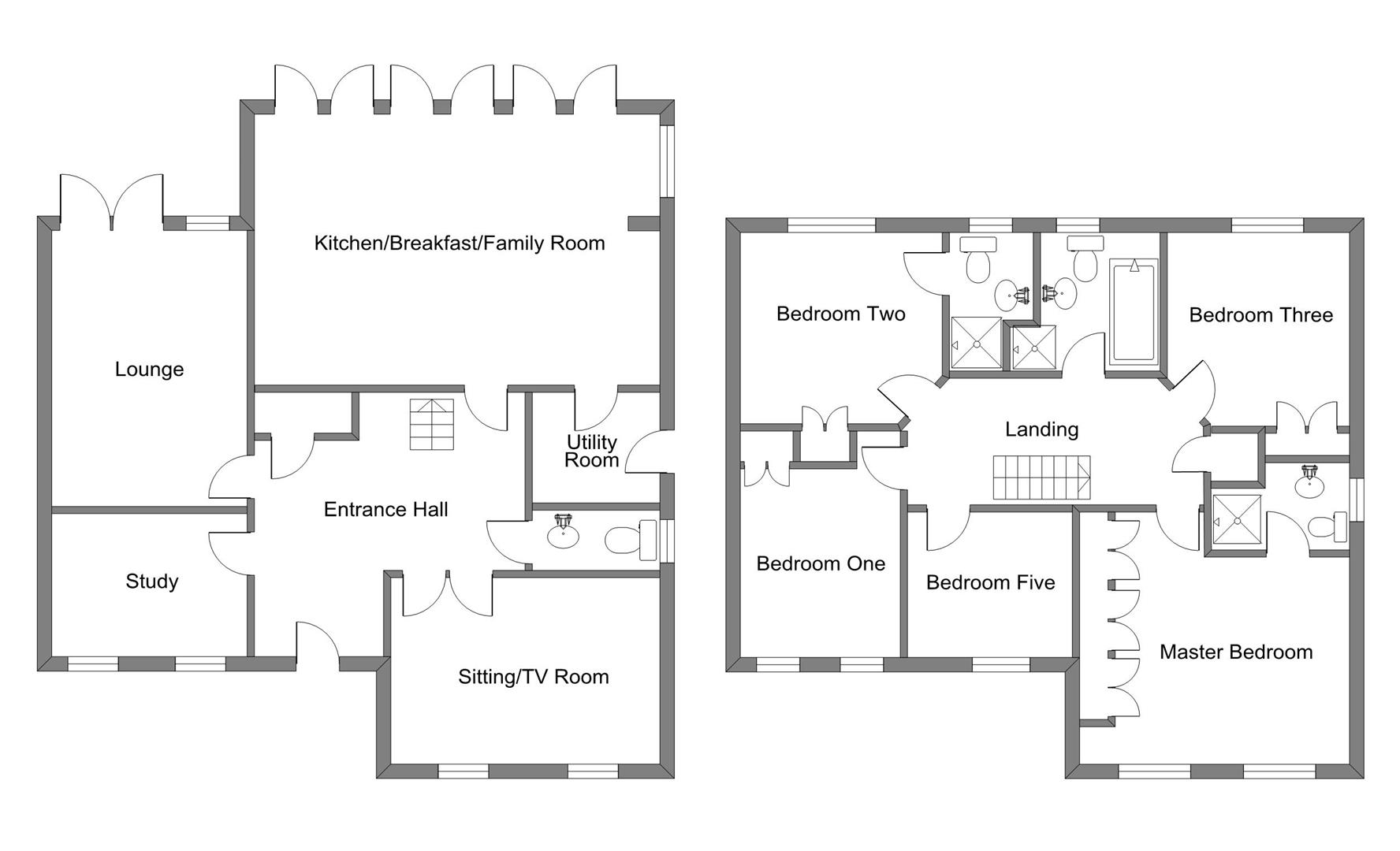 5 Bedrooms Detached house for sale in Cae Canol, Caversham Park, Penarth CF64