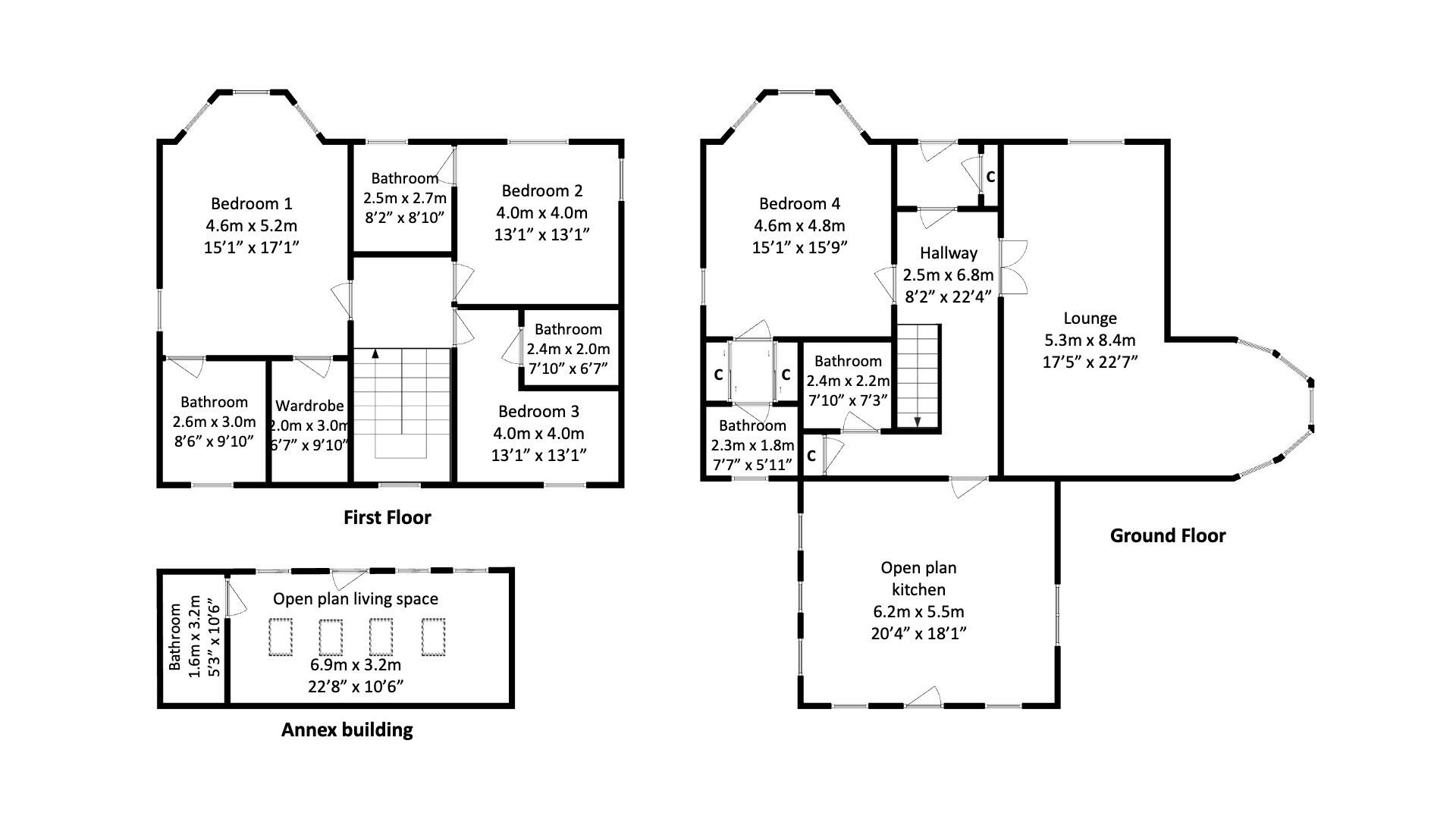 2, Bowling Street, Coatbridge floorplan