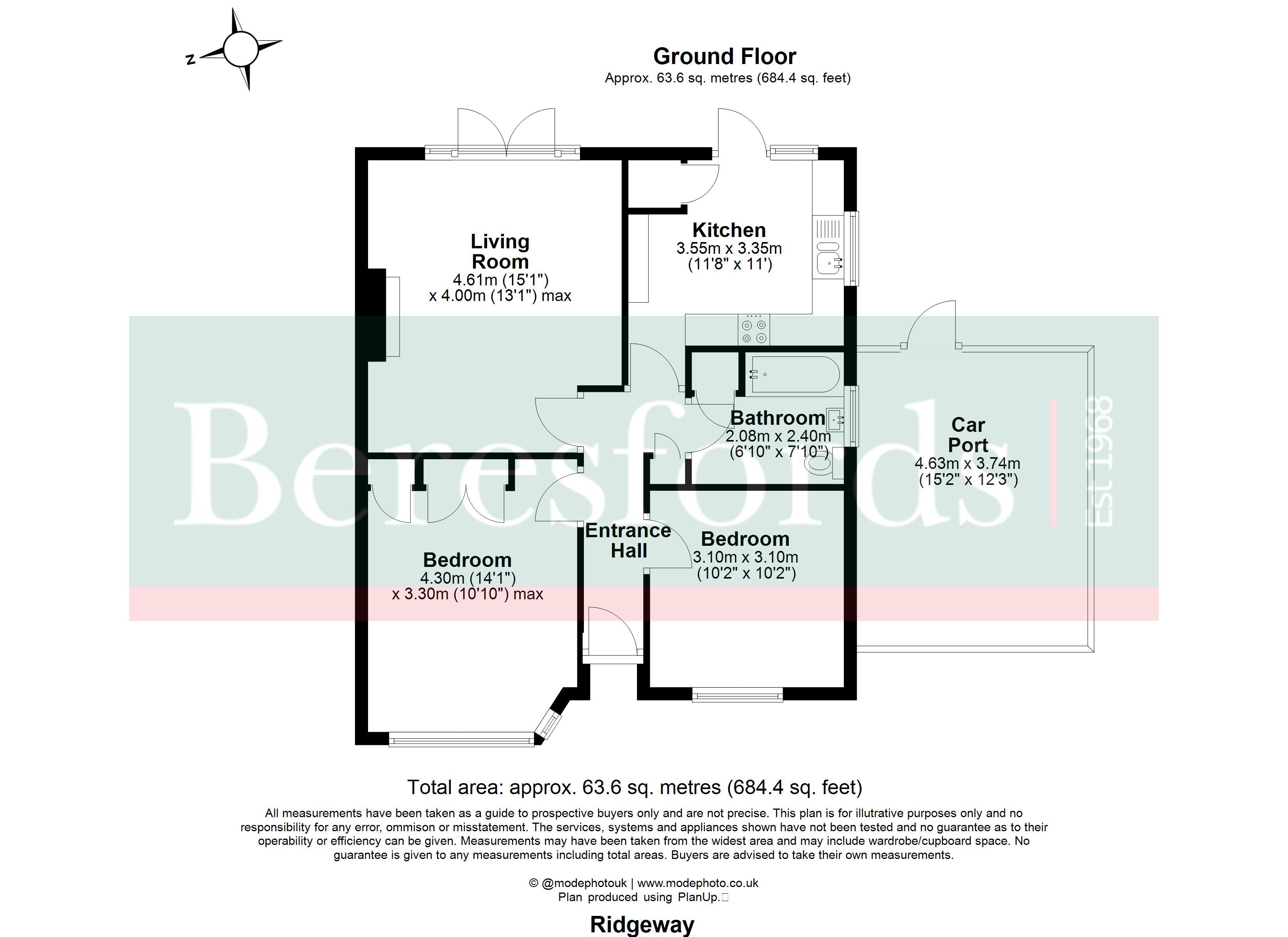 2, Ridgeway, Essex floorplan