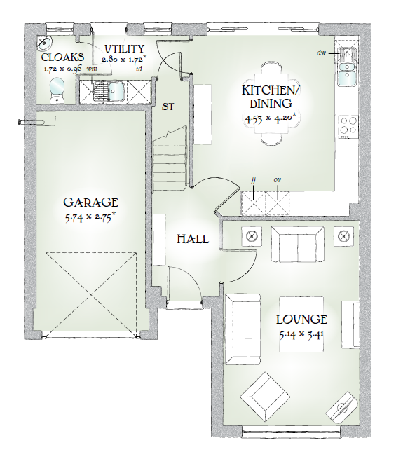 4 Bedrooms Detached house for sale in Oaklands, Ledsham Road, Cheshire CH66