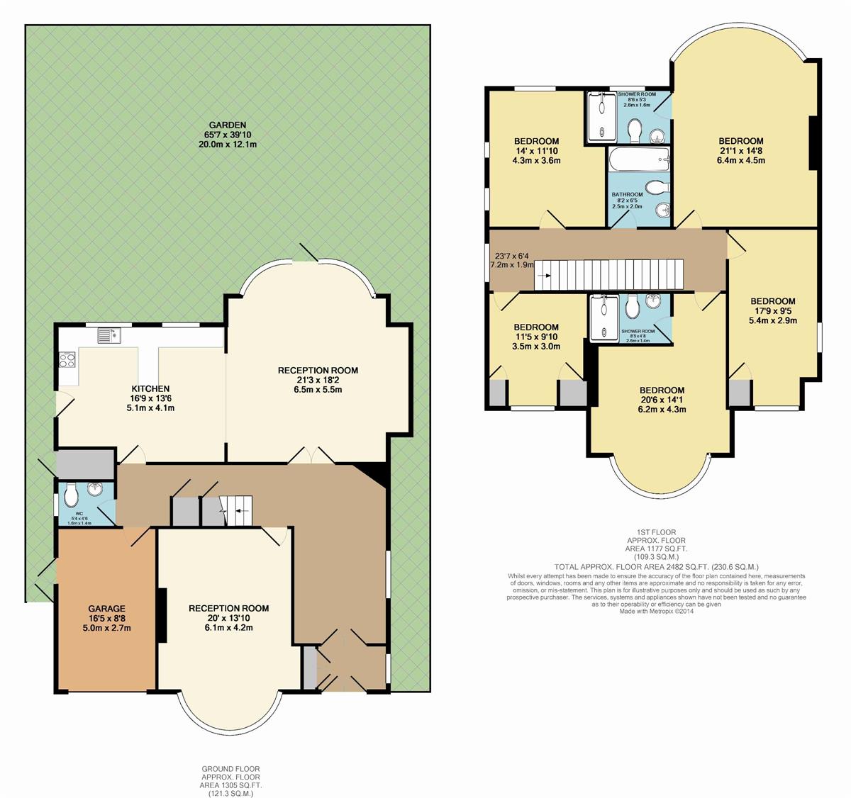 29 Beech Drive, London floorplan