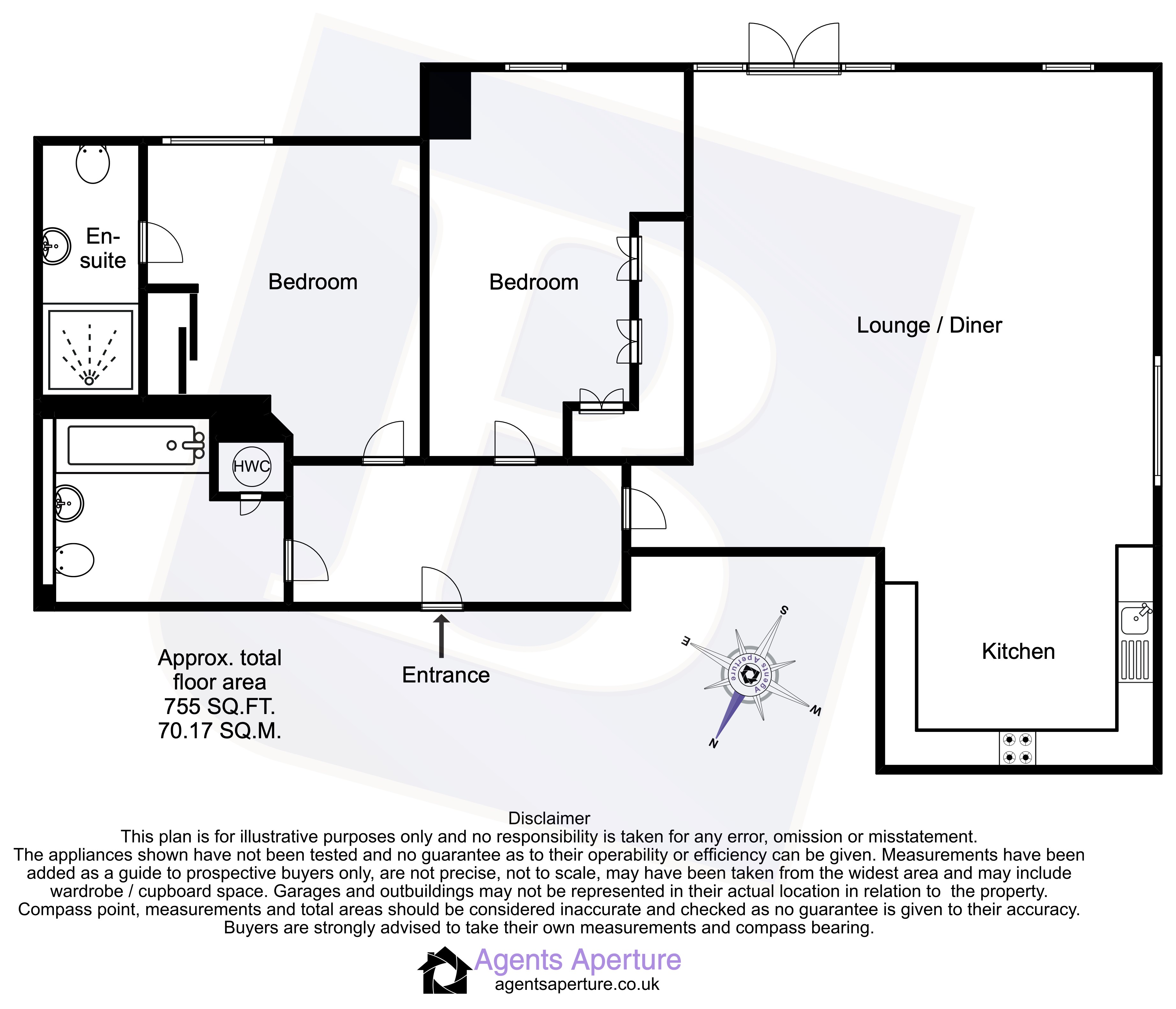 6, Edmund Rice House, Brentwood floorplan