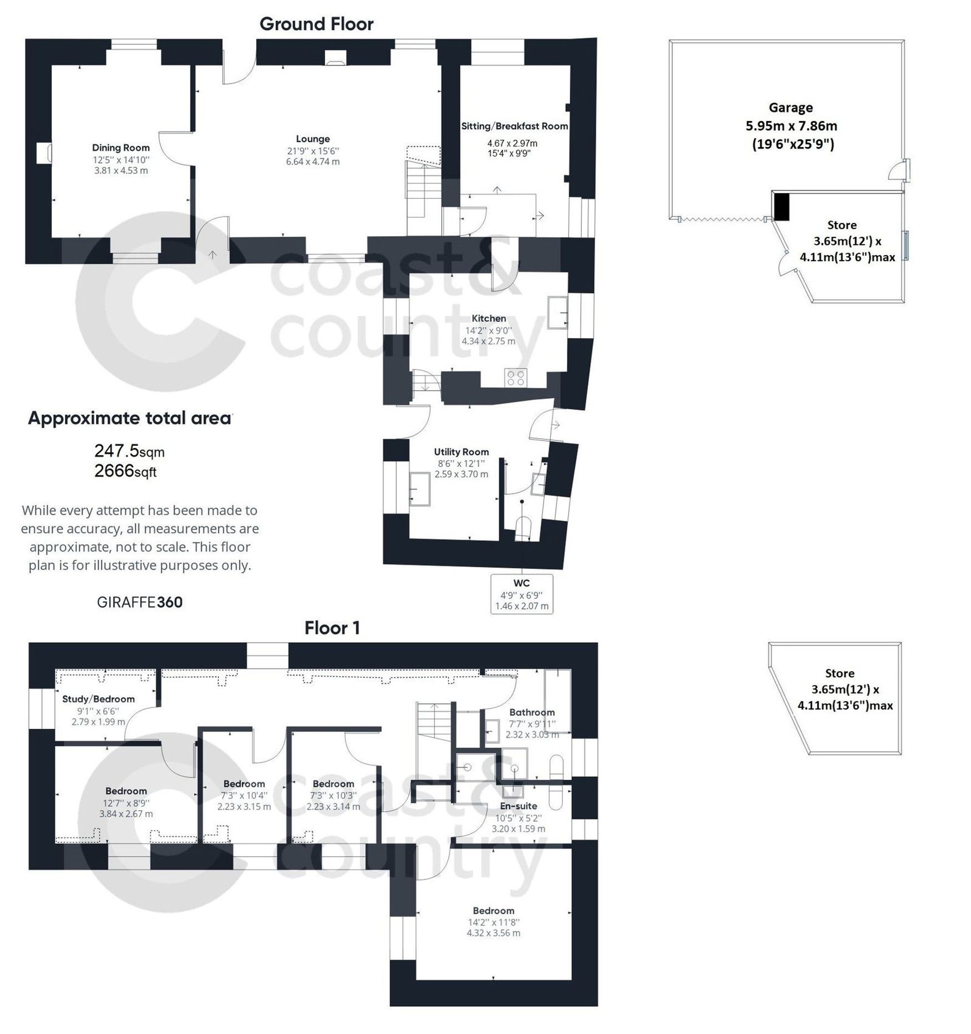 Penrae East Street, Newton Abbot floorplan