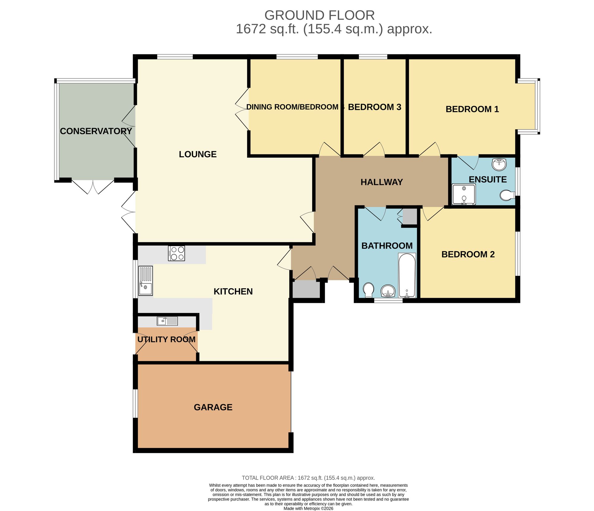 4 Mount Pleasant, Scarborough floorplan