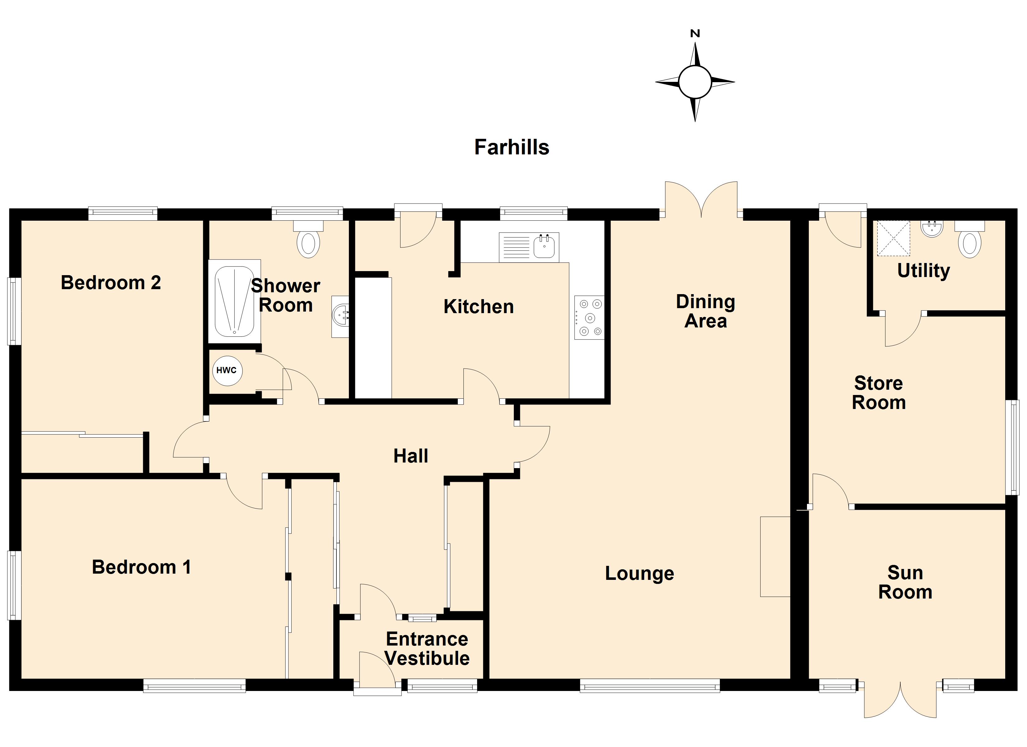 Kildonan, Isle Of Arran KA27, 2 bedroom bungalow for sale 56702931