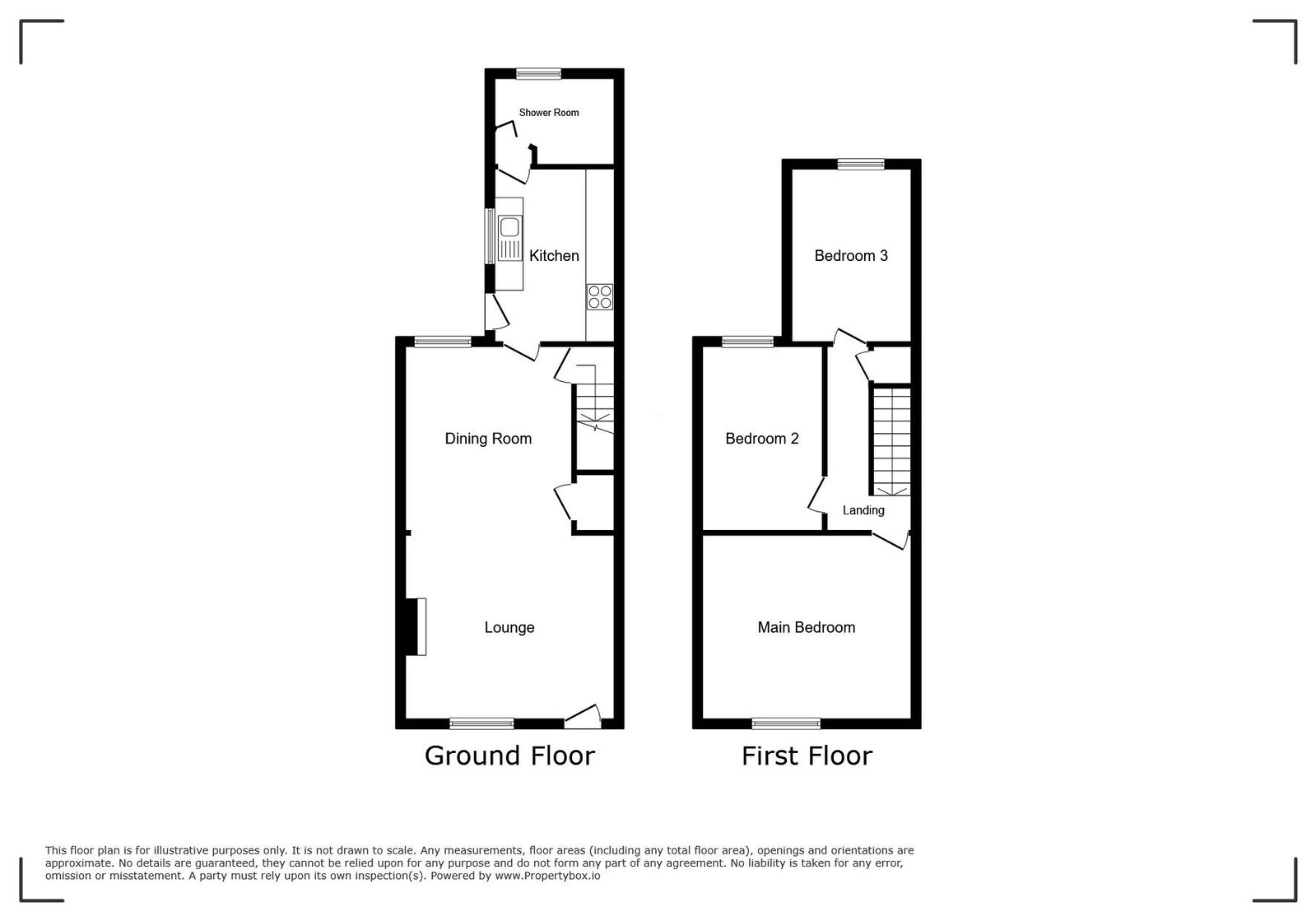 13, Rose Tree Lane, Swadlincote floorplan