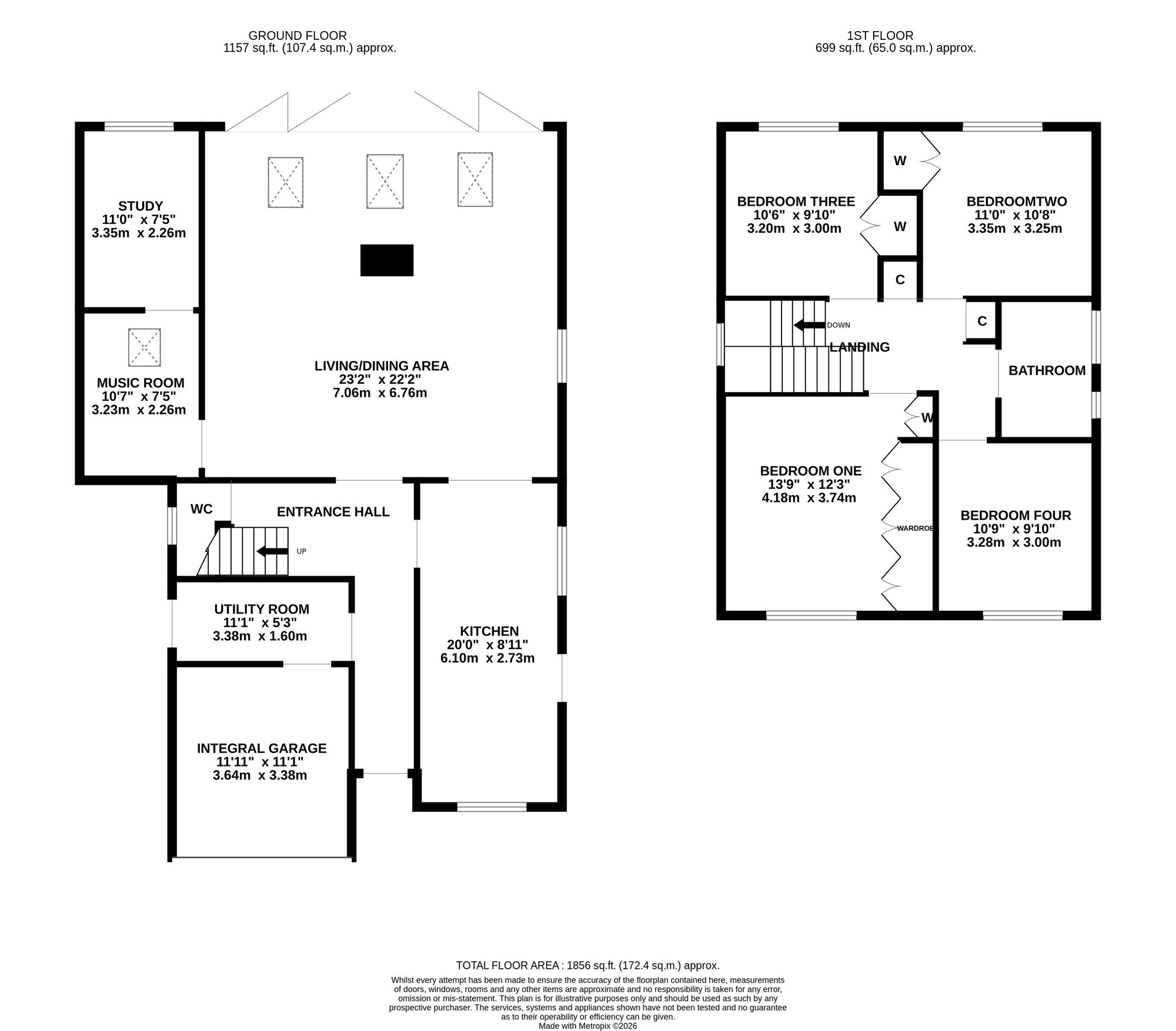 3 Lakeland Gardens, Southampton floorplan