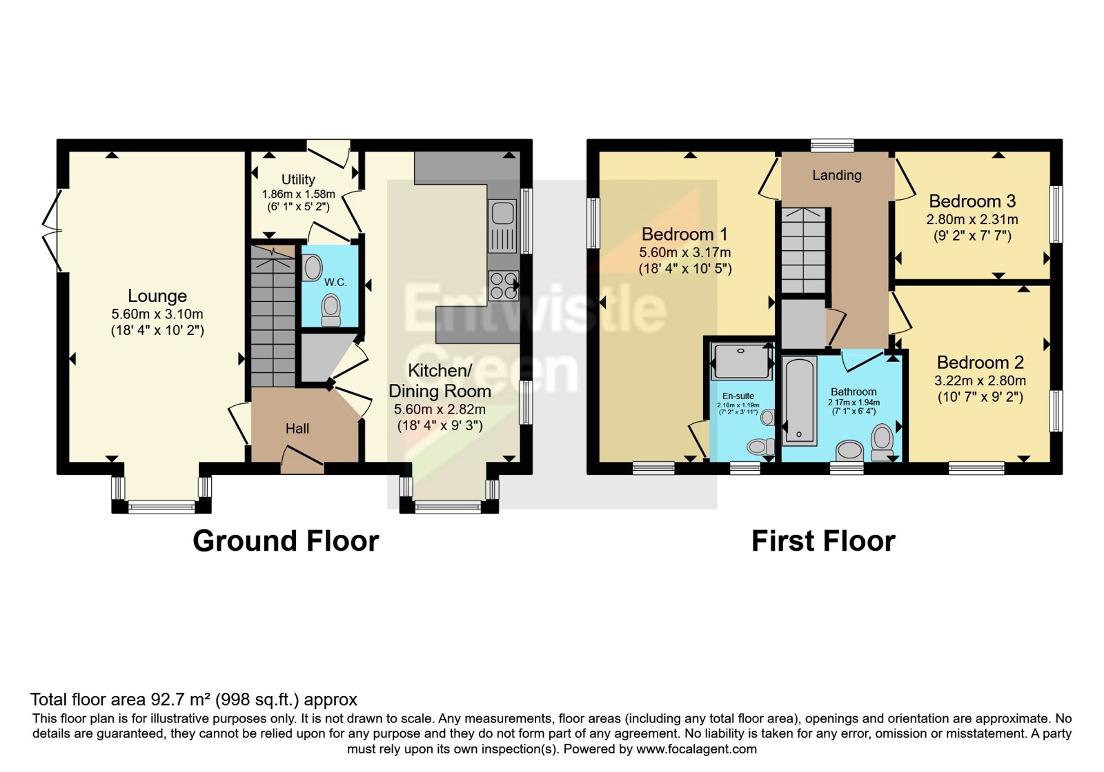 81, Chequerbent Green, Bolton floorplan