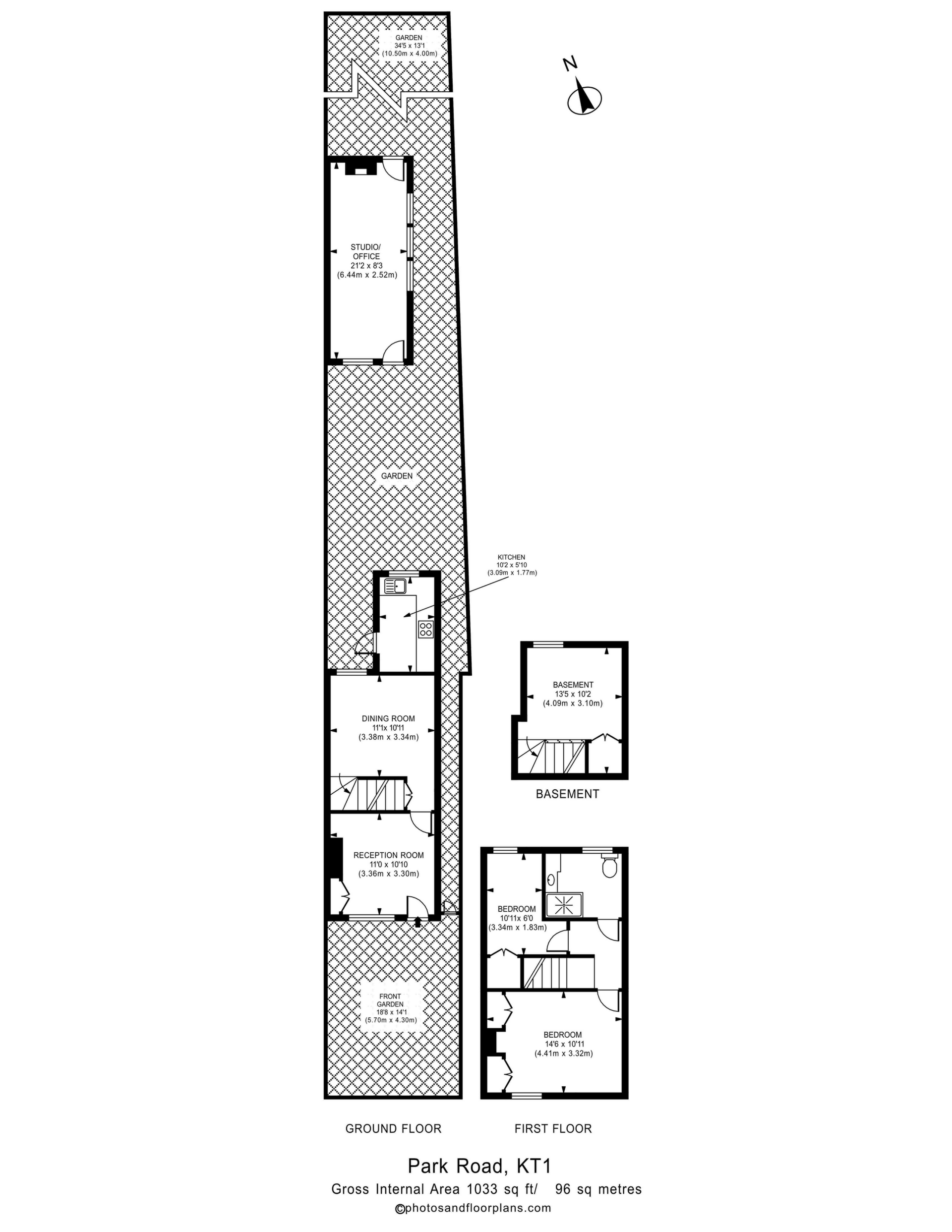 72, Park Road, Kingston Upon Thames floorplan
