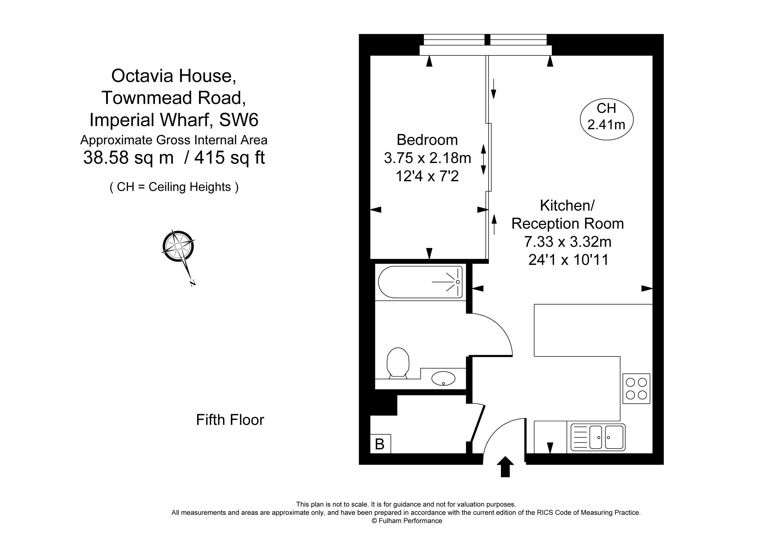 1 Bedrooms Flat to rent in Townmead Road, London SW6