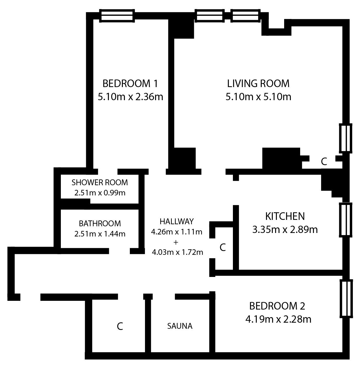 2 Bedrooms Flat for sale in 2/3, 15 Clarendon Street, St Georges Cross, Glasgow G20