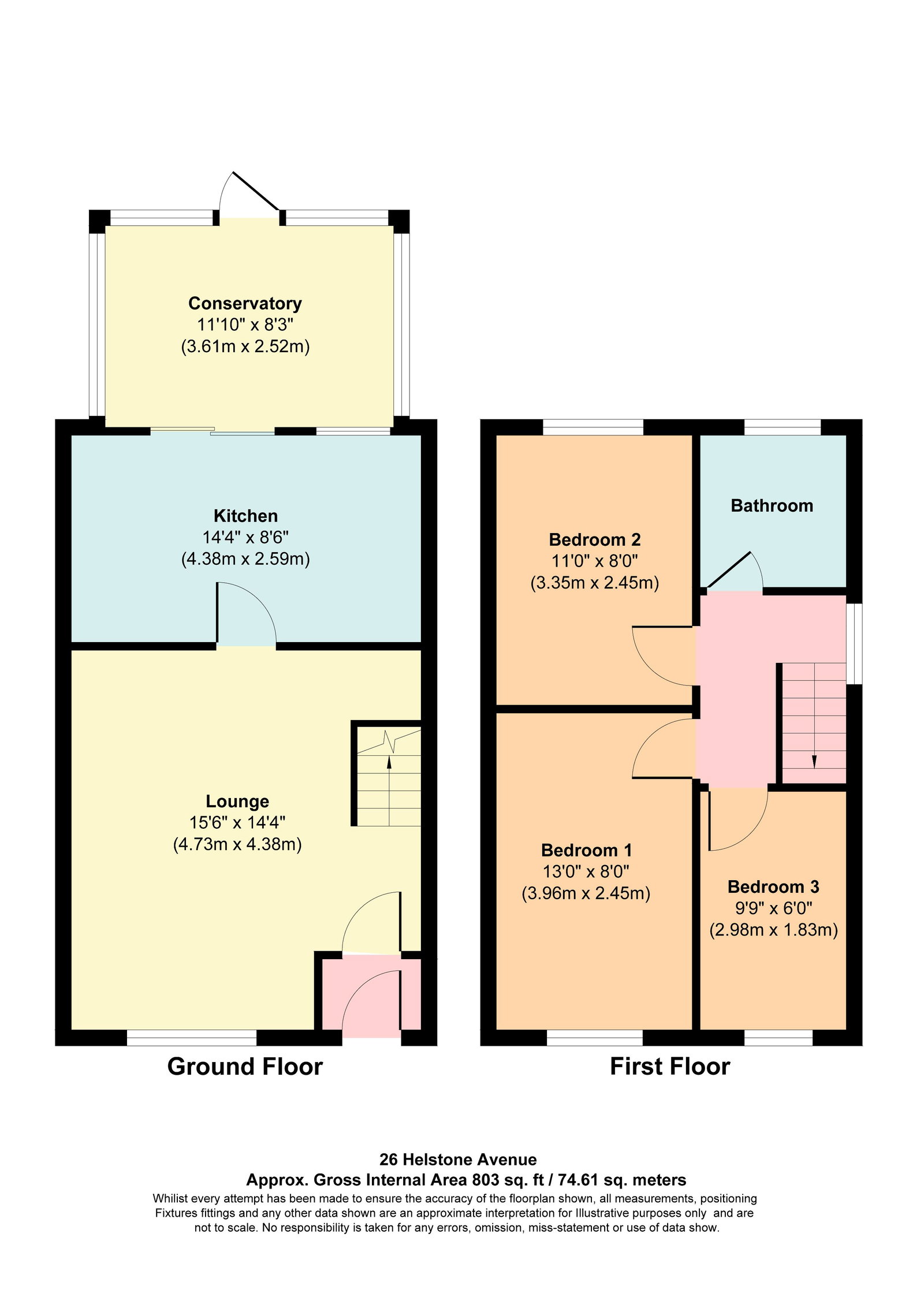 Helston Avenue, Stoke-on-Trent floorplan