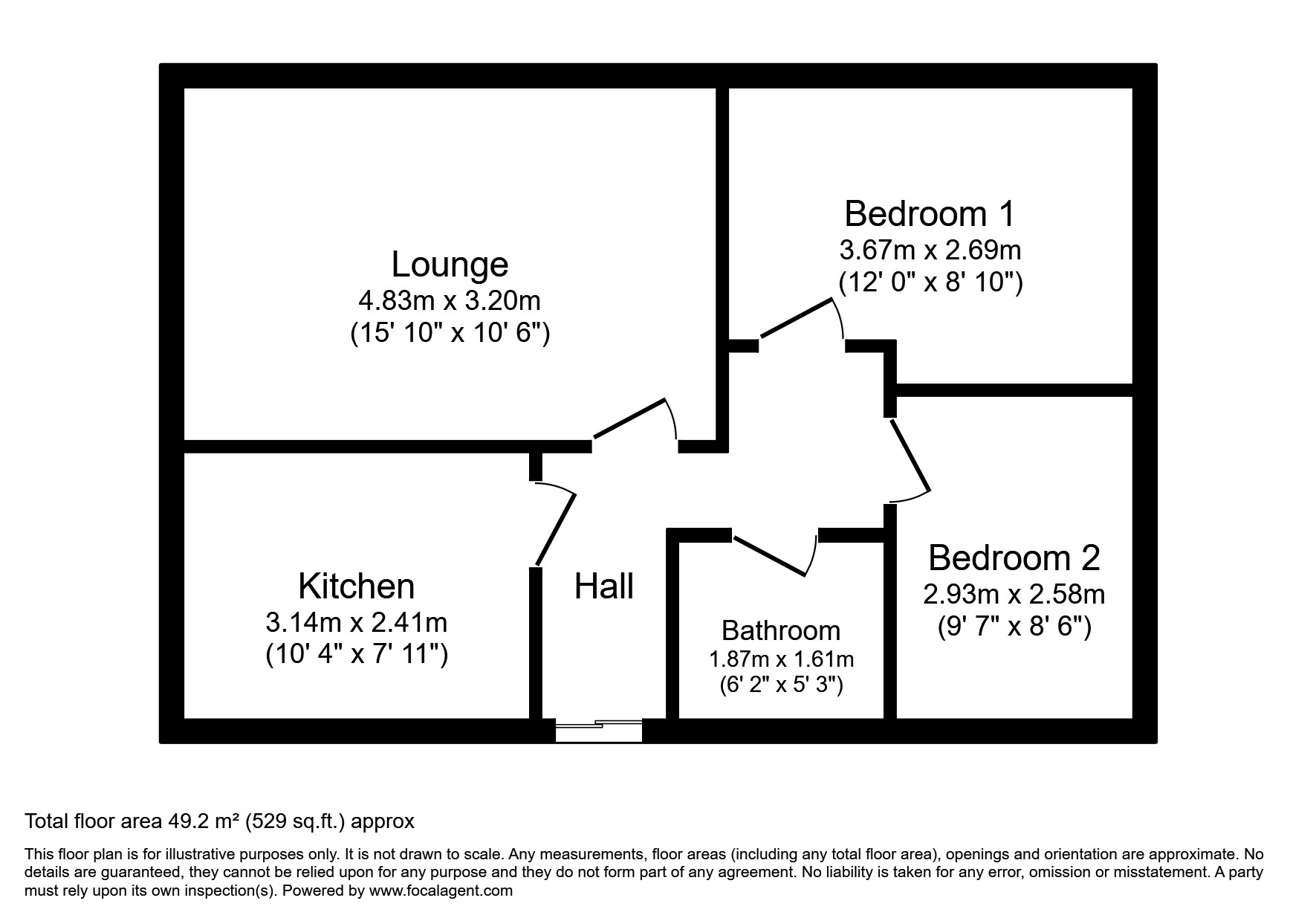 74, Ogilvie Way, West Lothian floorplan