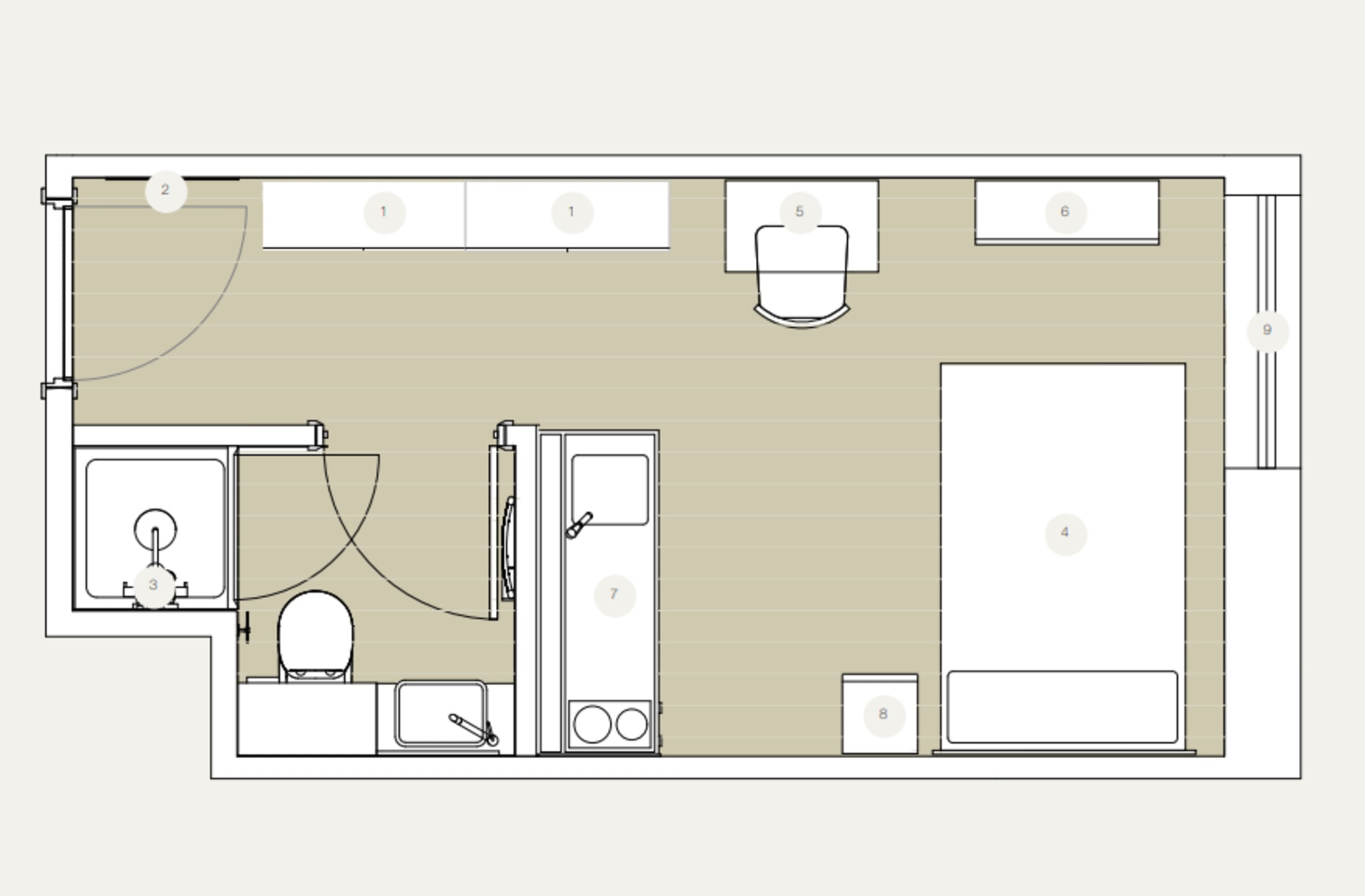 Commercial Road, London floorplan