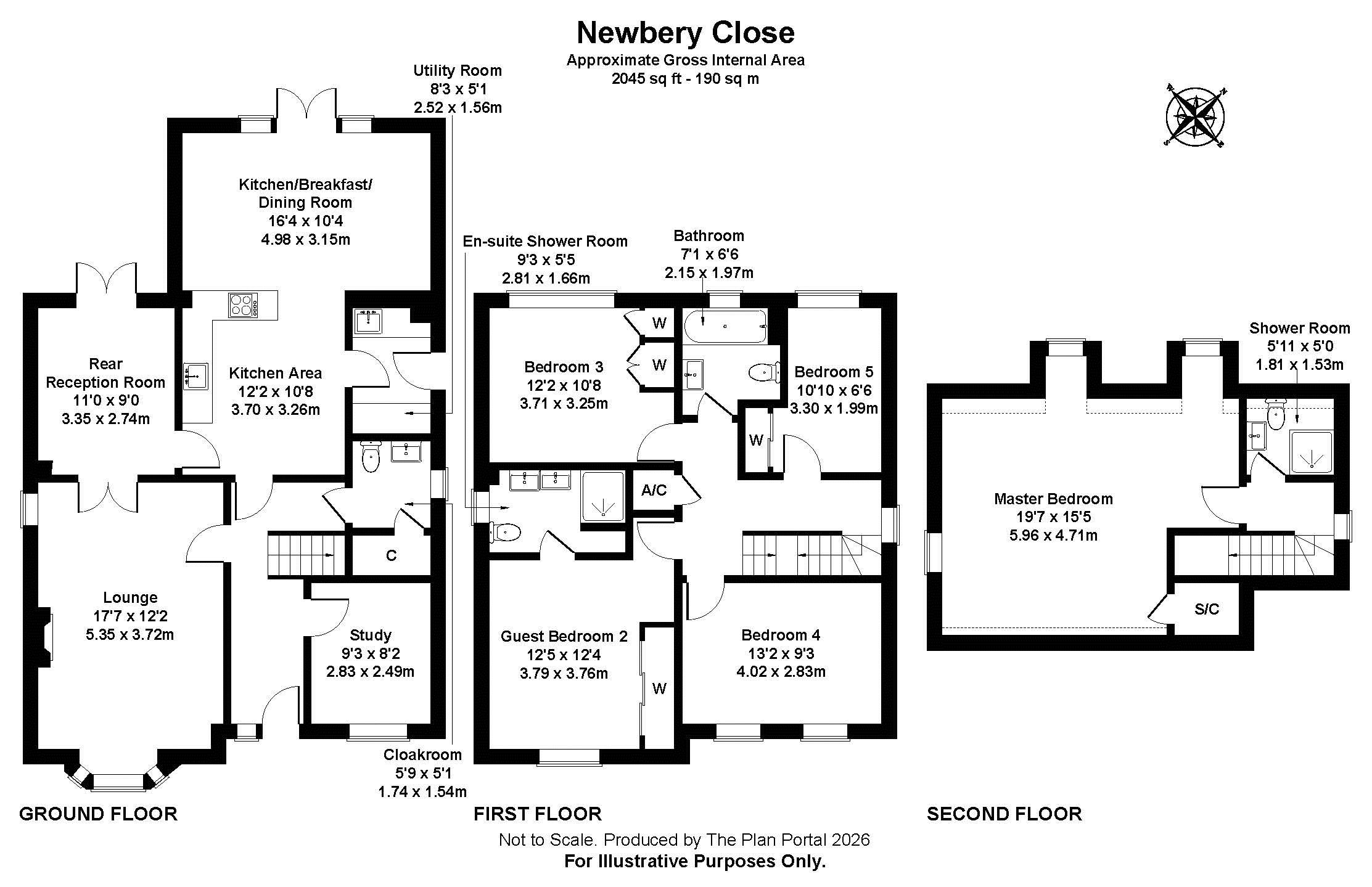 22, Newbery Close, Caterham floorplan