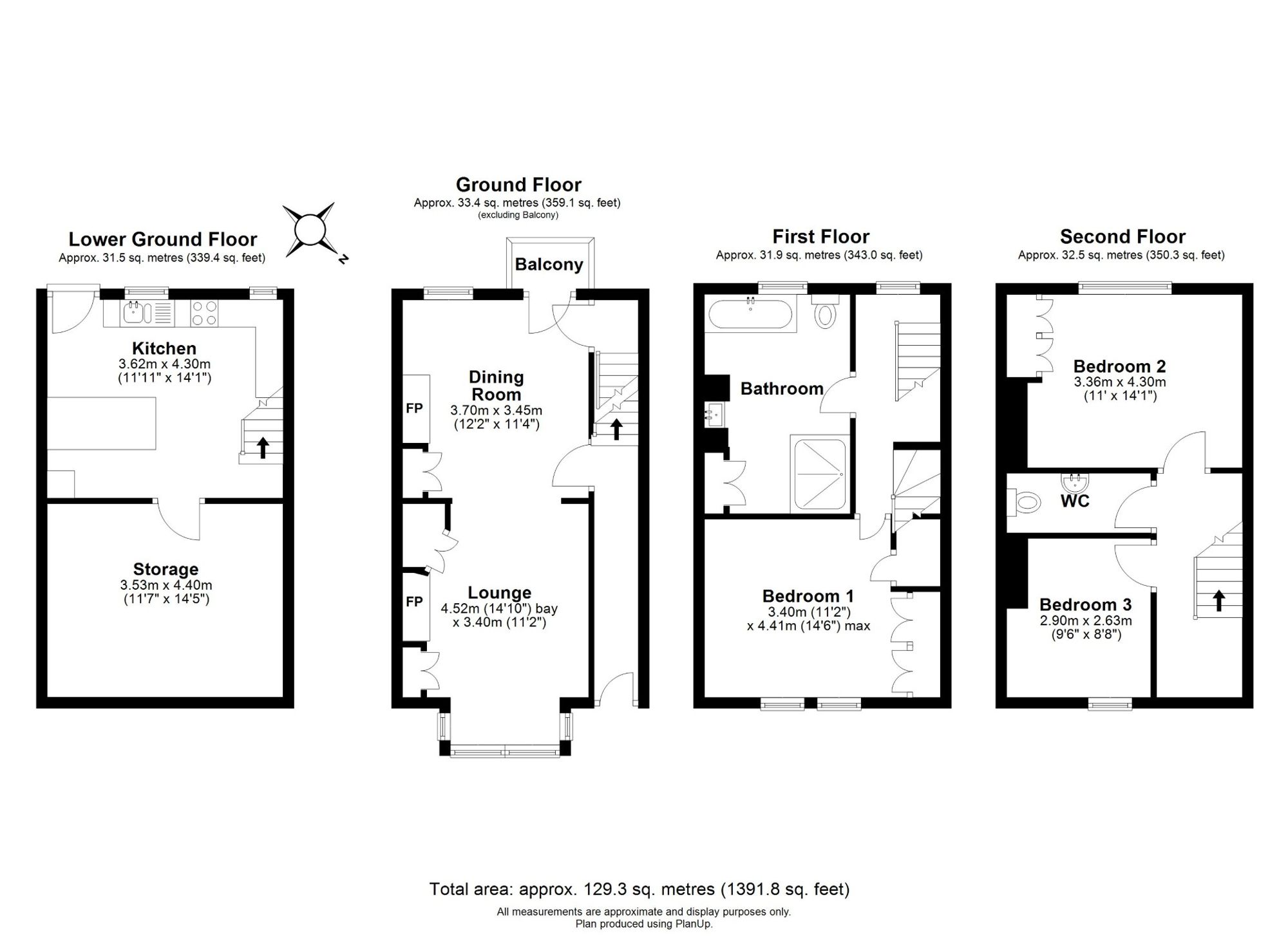 29 Eastville Terrace, Harrogate floorplan