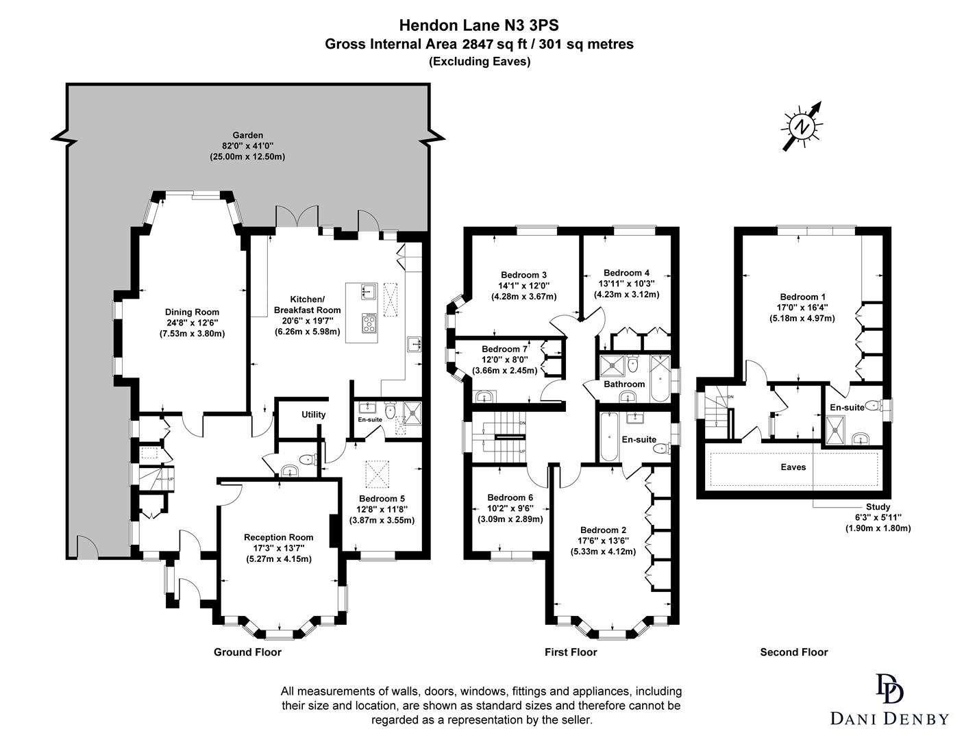 500, Hendon Lane, London floorplan