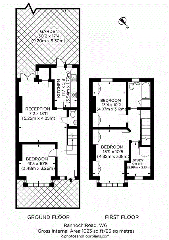 81, Rannoch Road, London floorplan