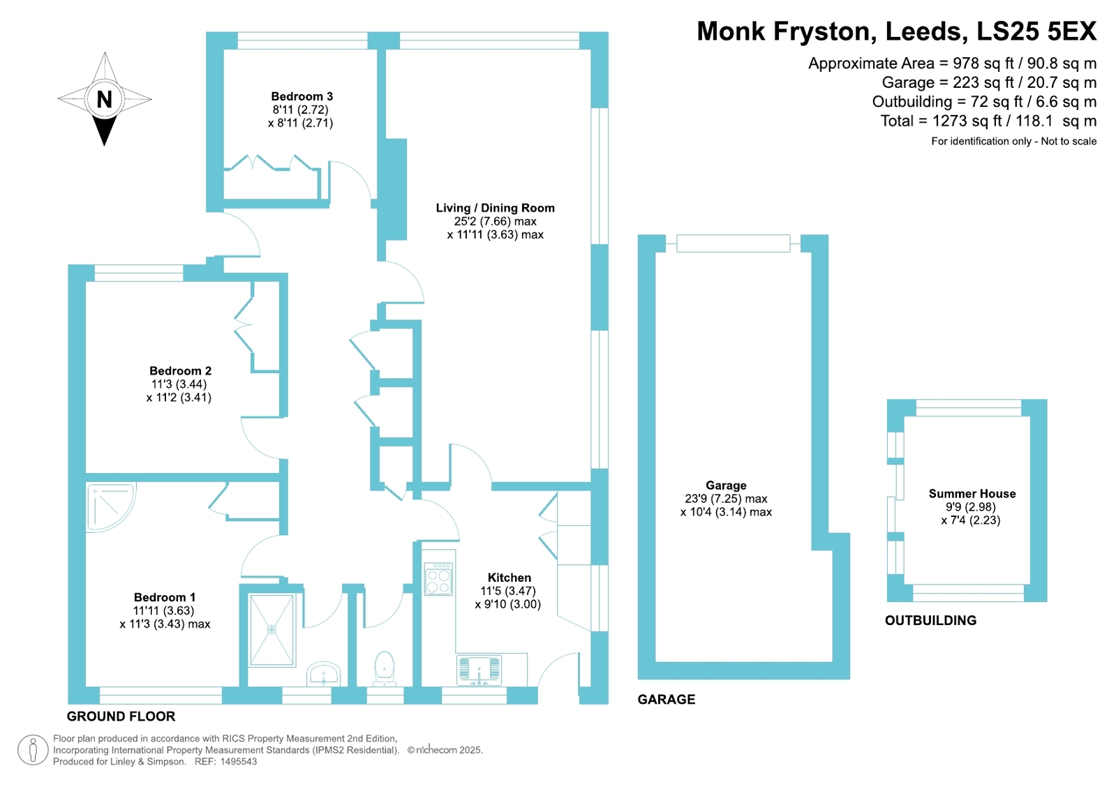 14, Hillcrest, Leeds floorplan