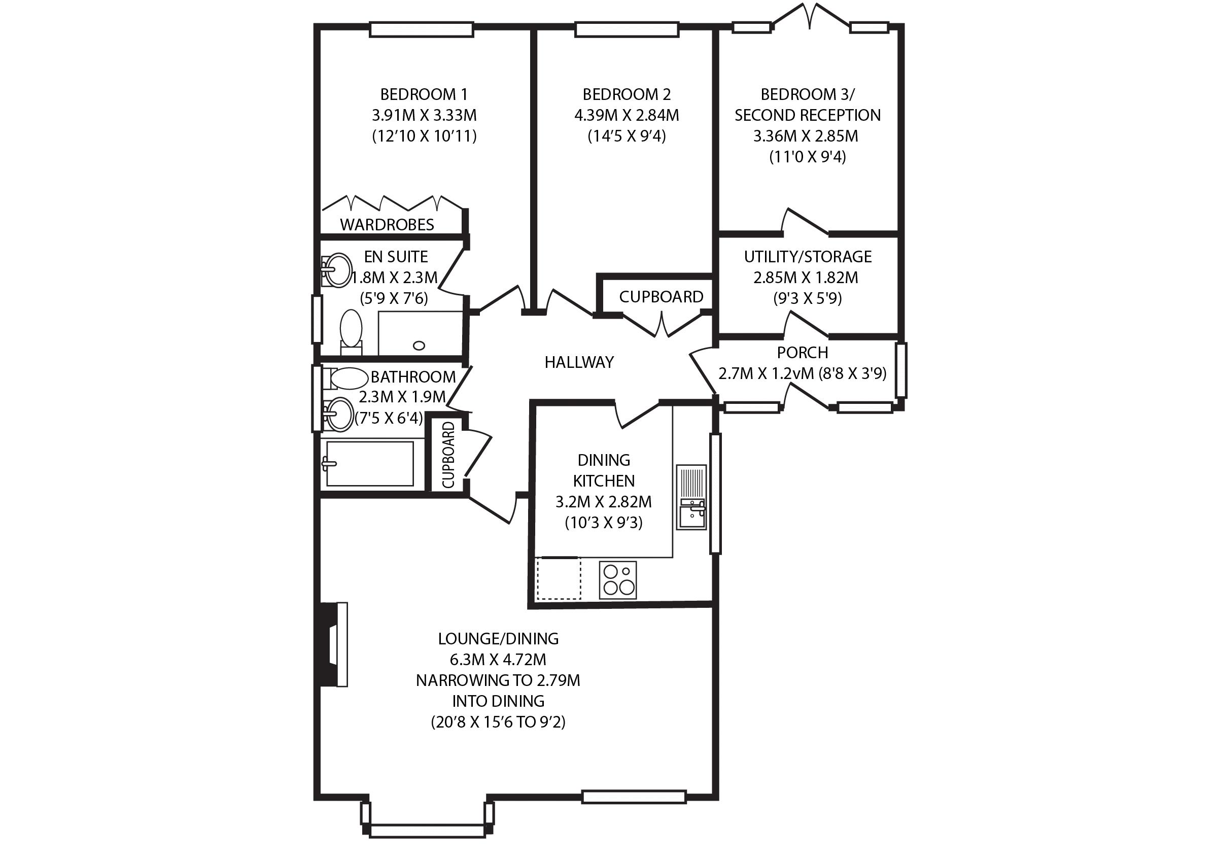 3 Bedrooms Detached house for sale in Carnoustie Drive, Macclesfield SK10