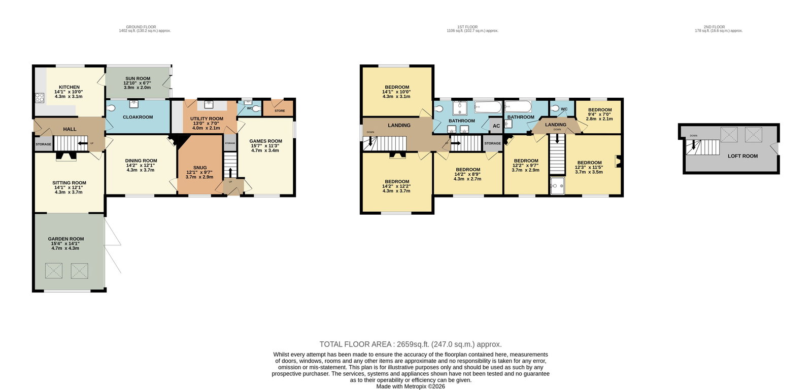 The Lodge, Brockhill Road, Malvern floorplan