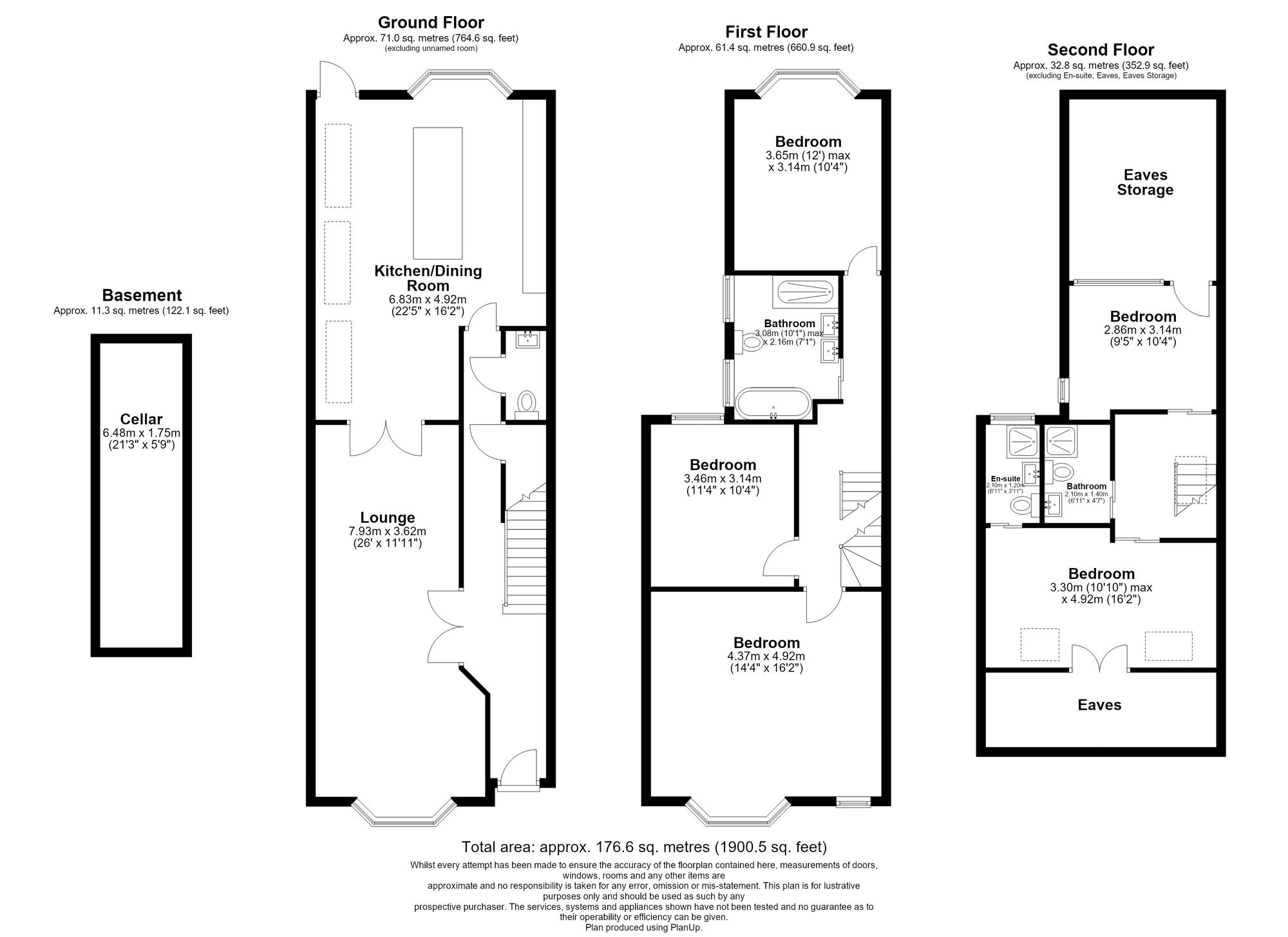 7 Second Avenue, London floorplan