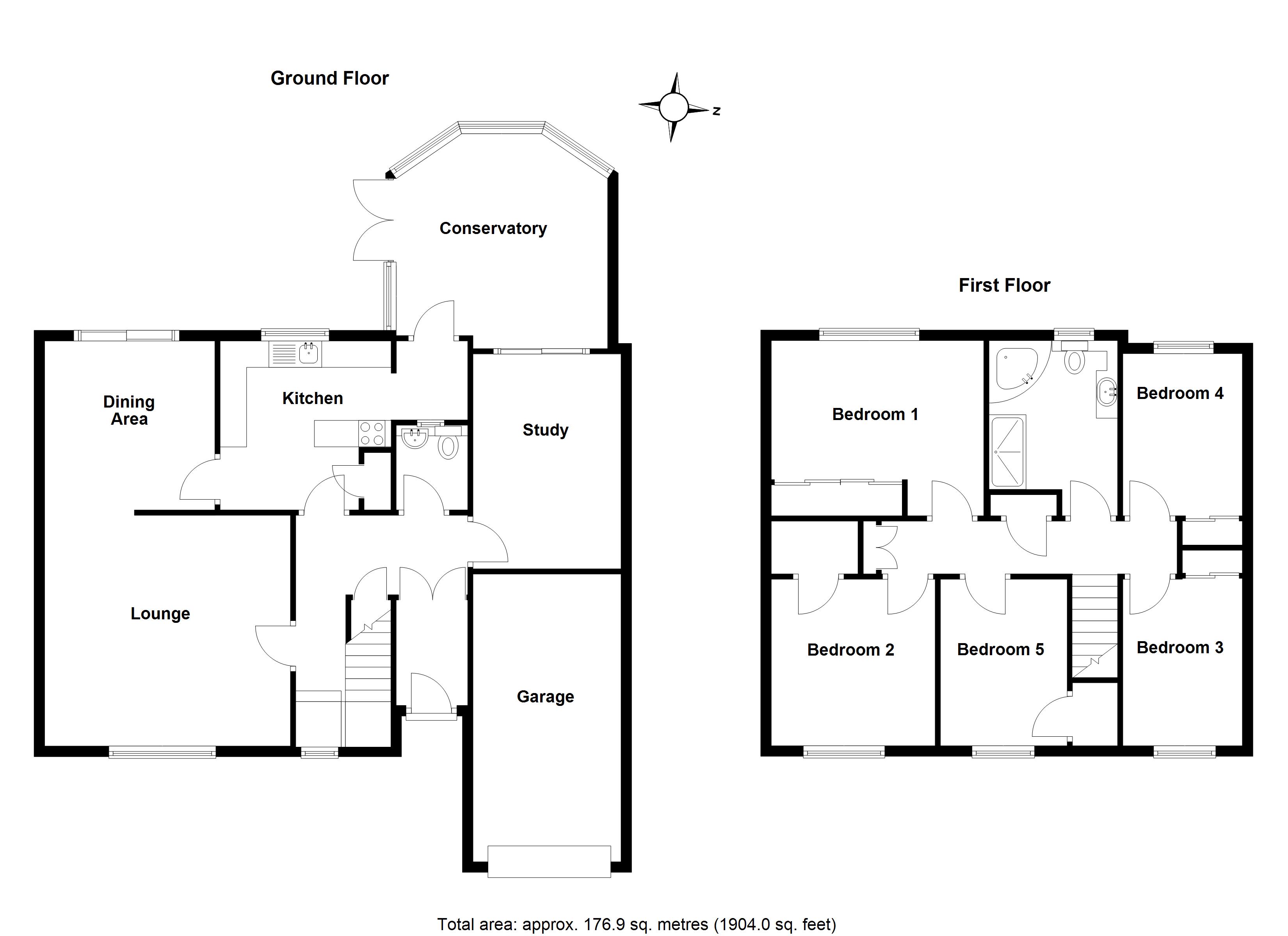 51, Shephall Green, Hertfordshire floorplan