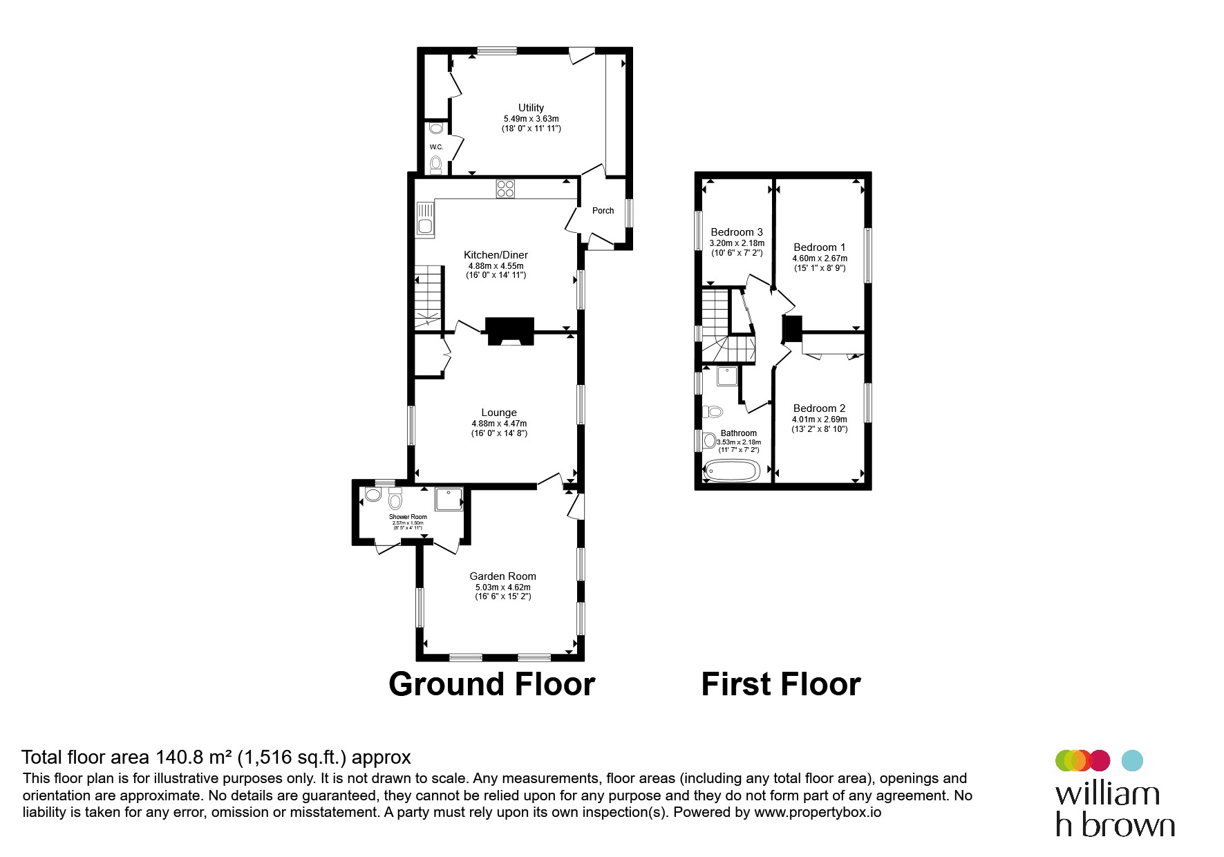 Round House, Cuckoo Road, KING'S LYNN floorplan