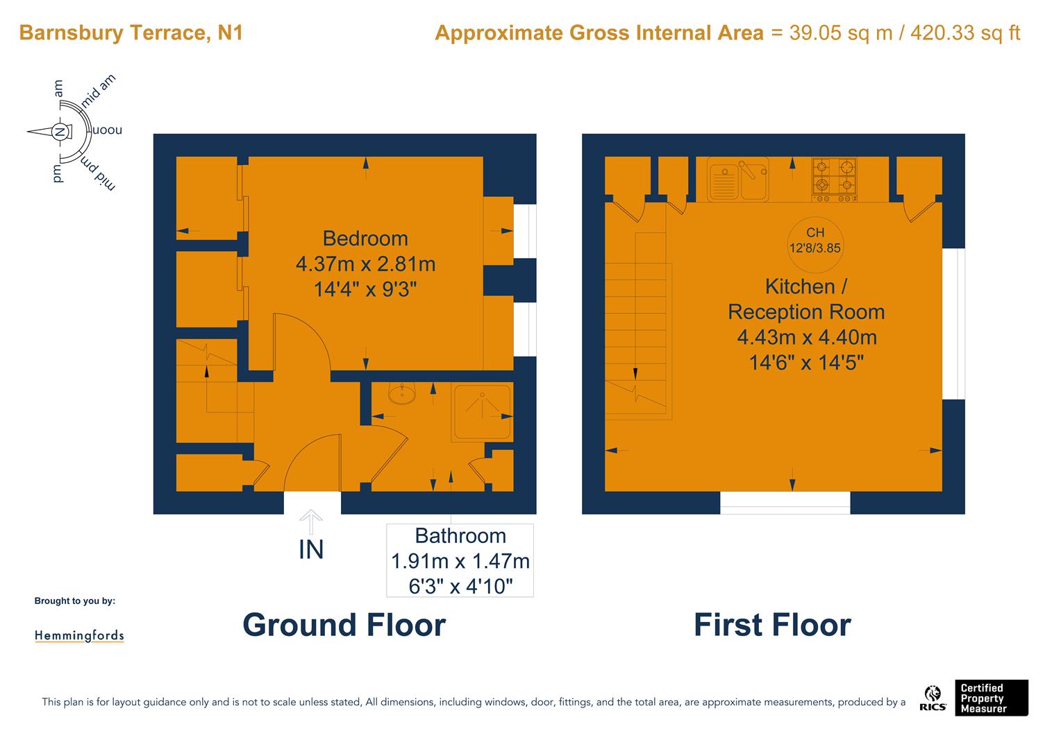 Barnsbury, Bansbury Ter, London floorplan