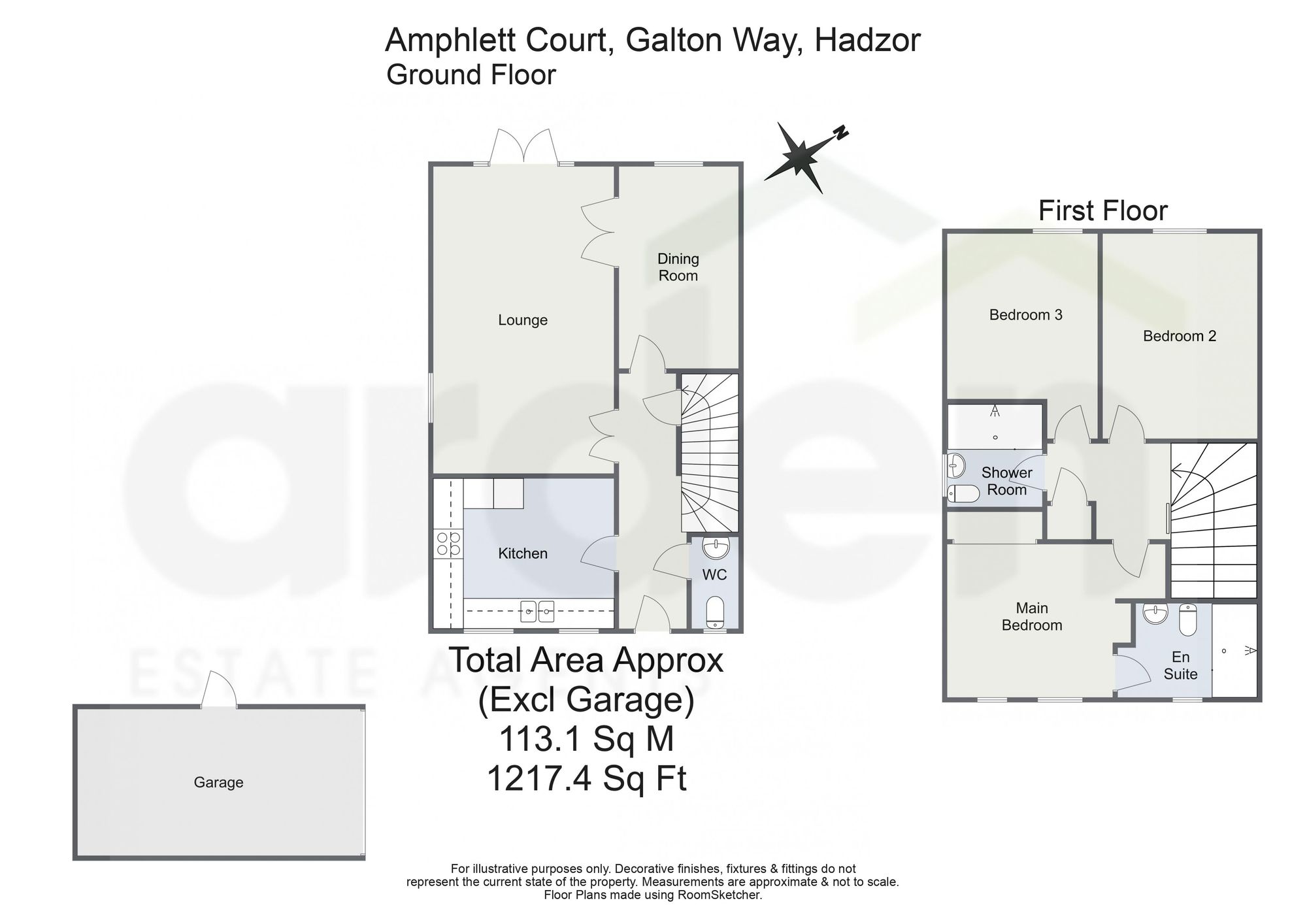 4 Amphlett Court Galton Way, Droitwich floorplan