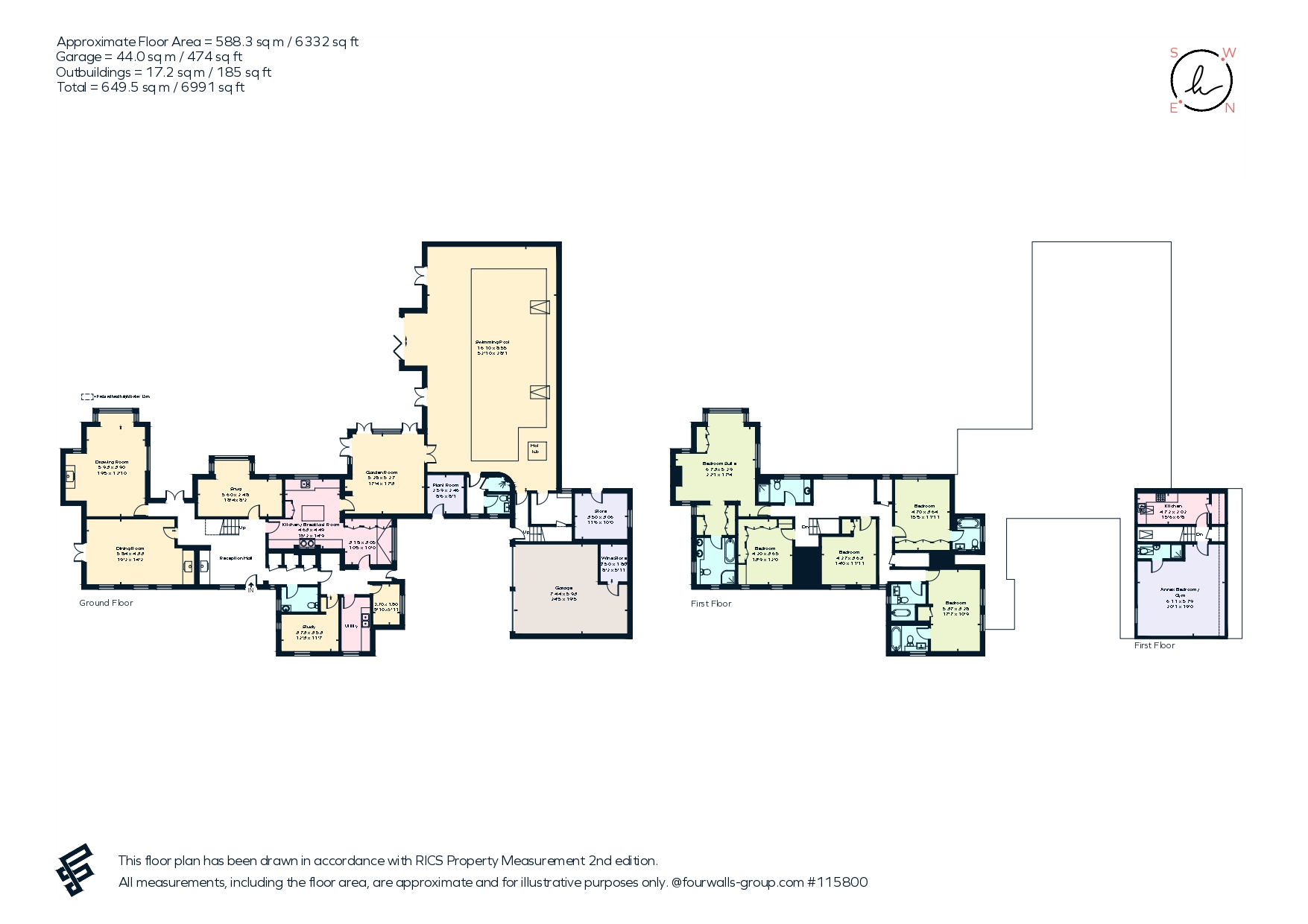 Chatter Alley, Dogmersfield floorplan
