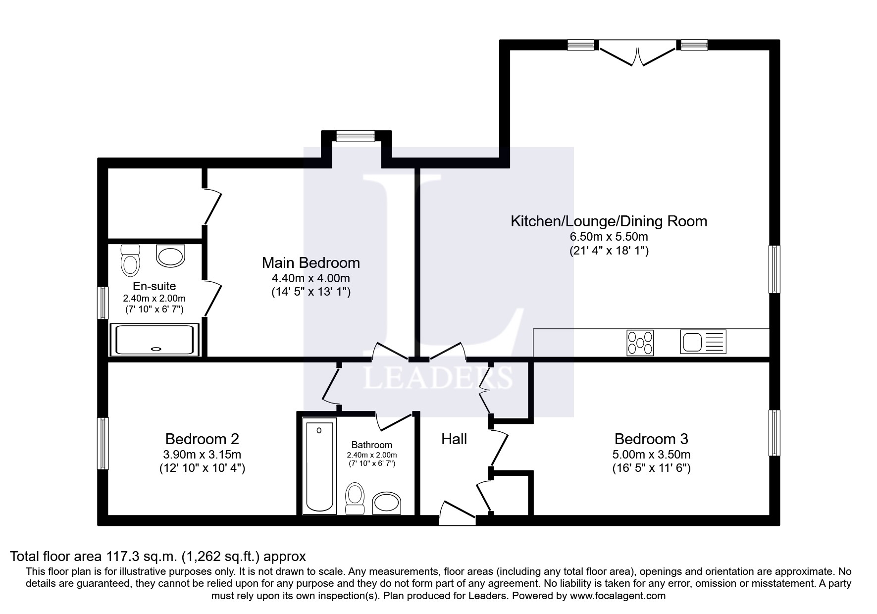 Chewton Oaks, 48 Ringwood Road floorplan