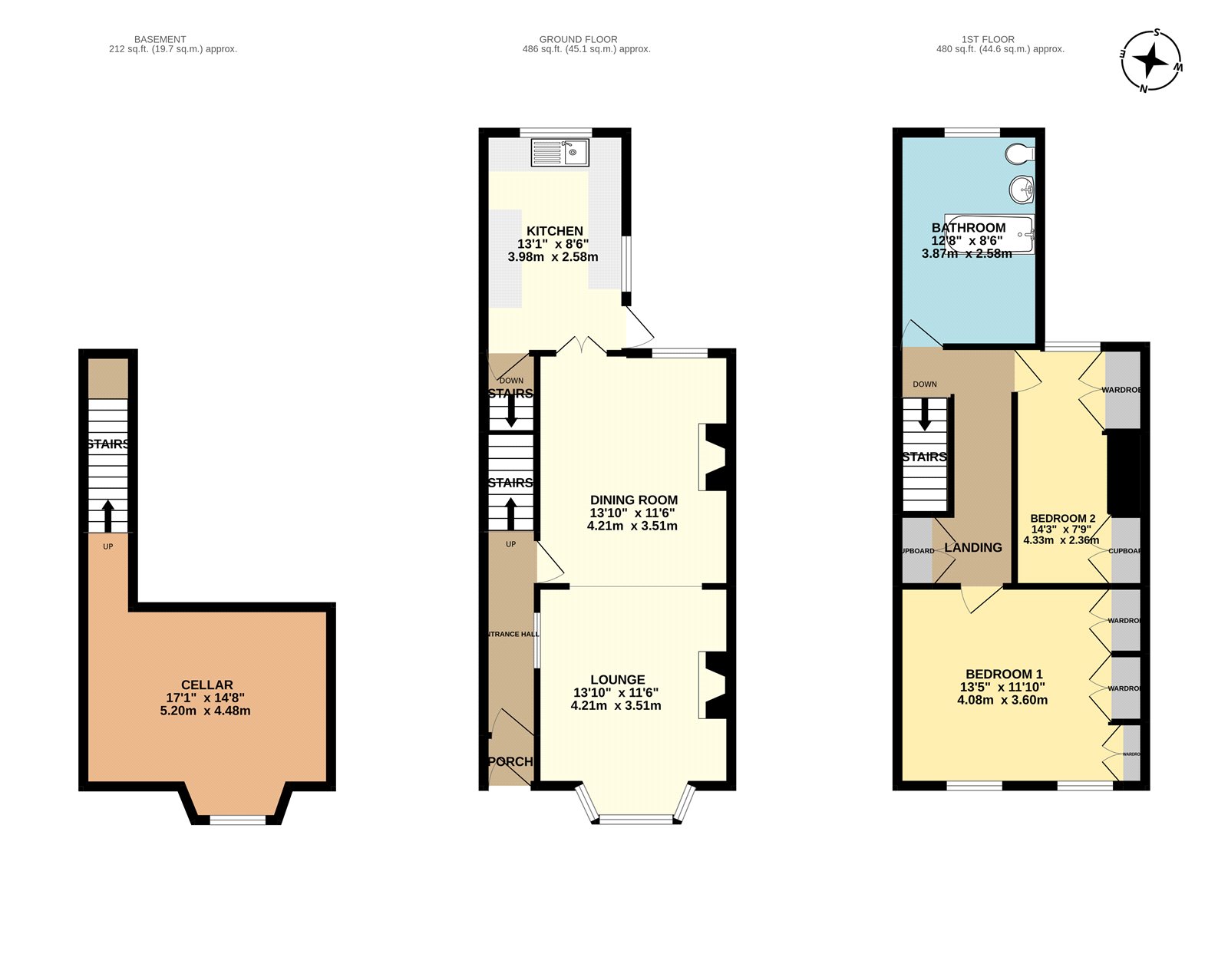 Campbell Road, Maidstone, Kent ME15, 2 bedroom terraced house for sale