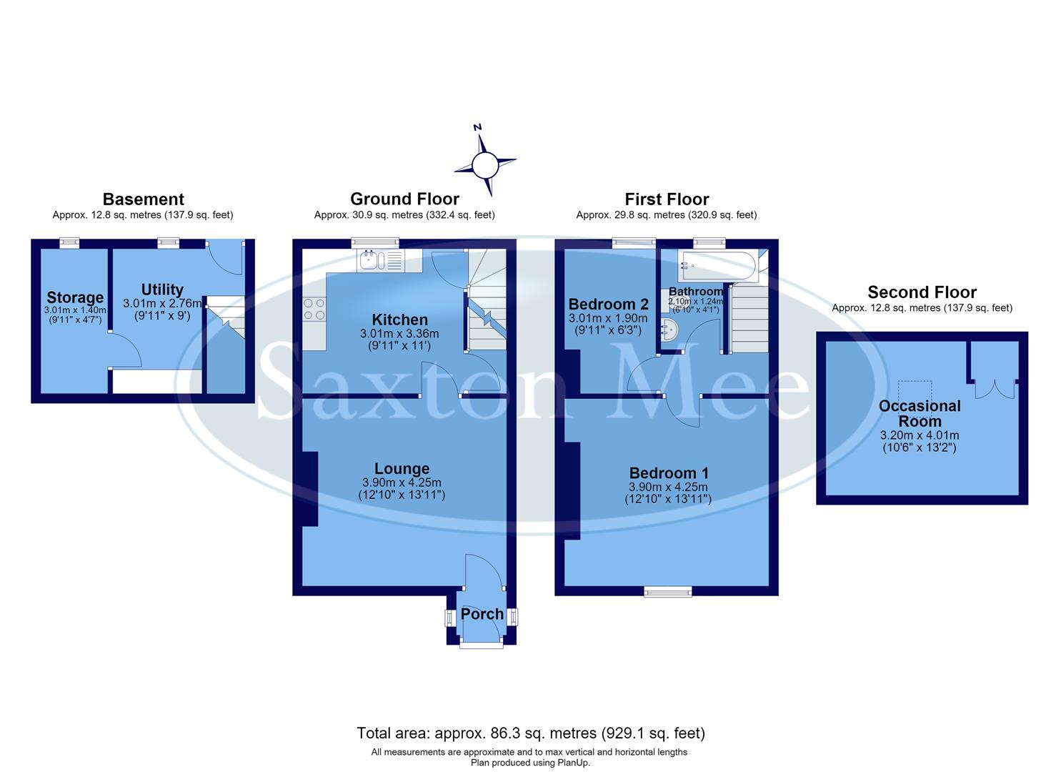 4, Pot House Lane, Sheffield floorplan