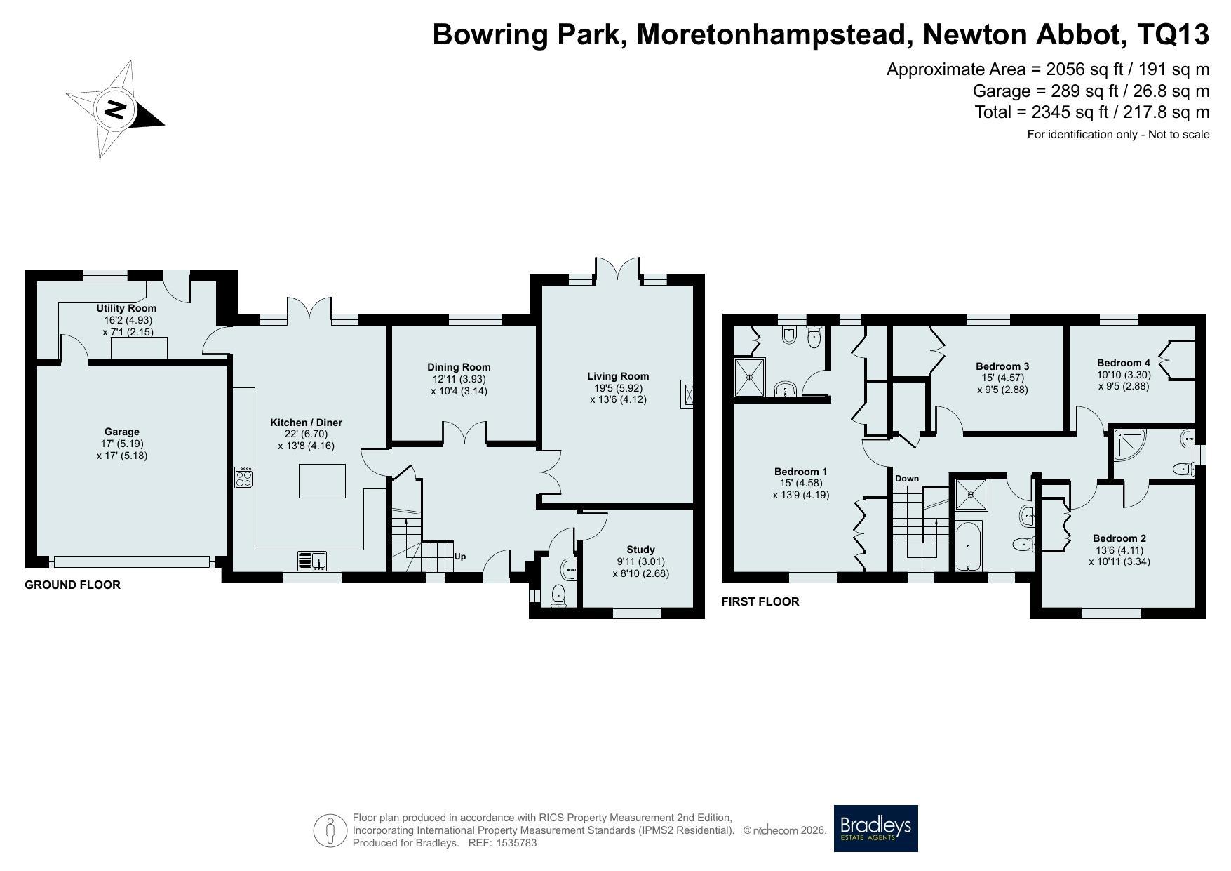 Bowring Park, Newton Abbot floorplan