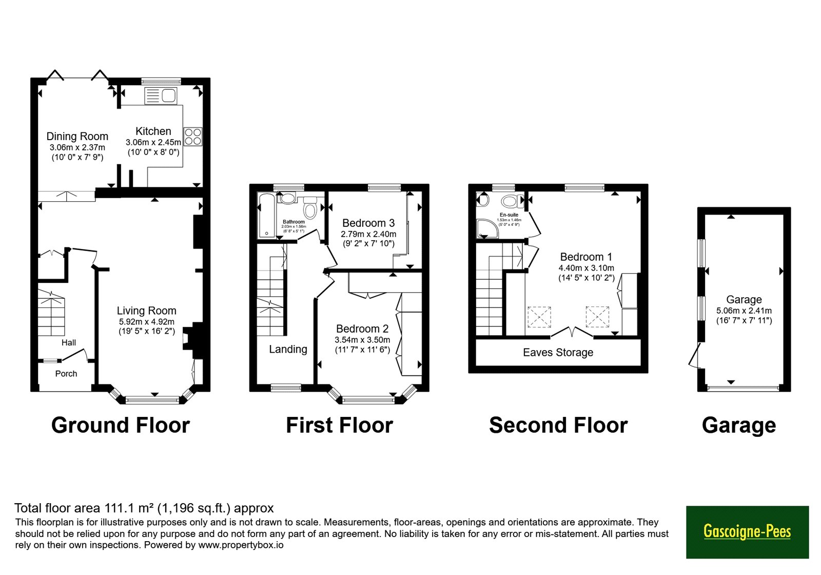 178, Kingshill Avenue, Worcester Park floorplan