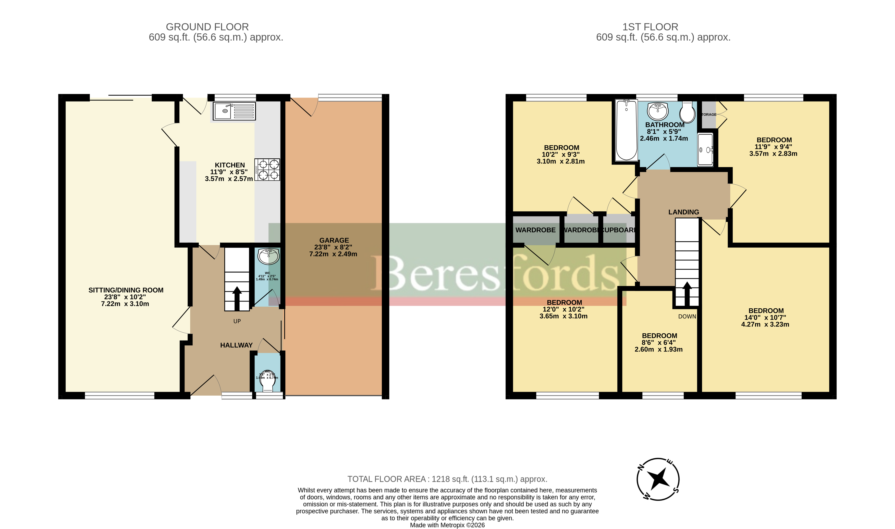 20, St. Catherines Road, Essex floorplan