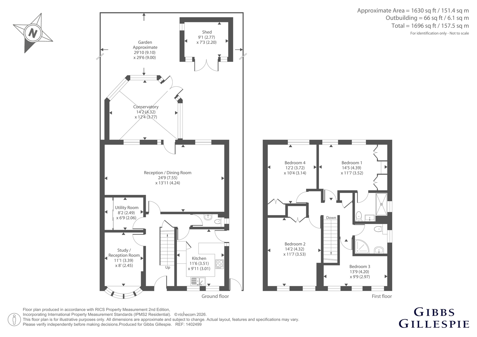 145, Uxbridge Road, Harrow floorplan