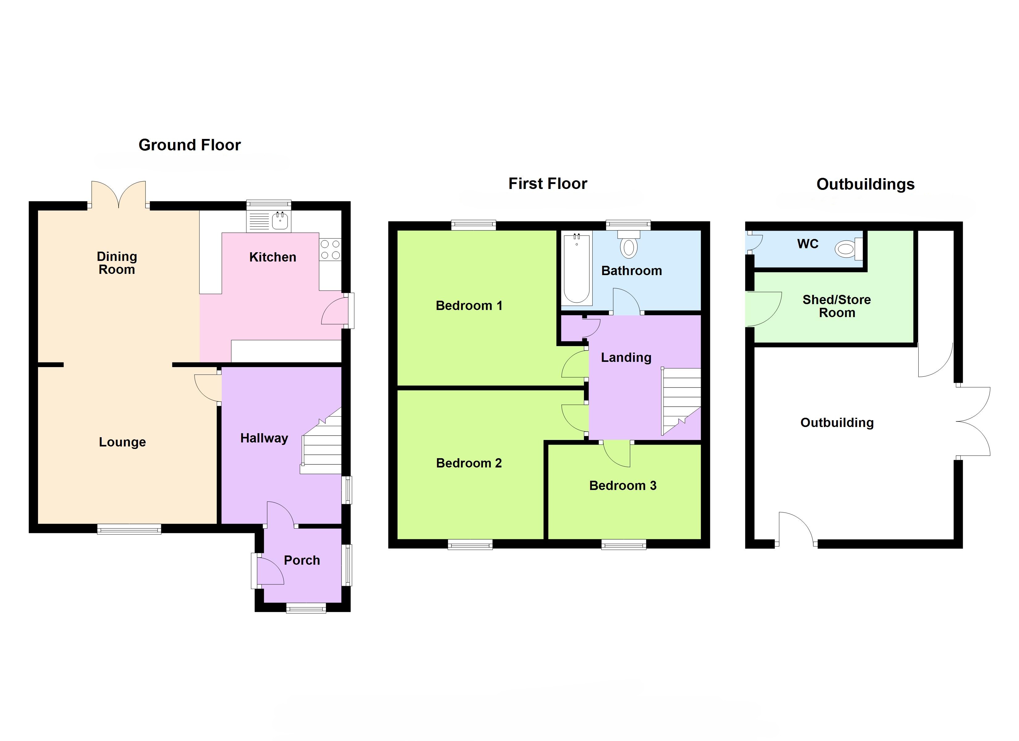 8, Halkon Crescent, Pembrokeshire floorplan