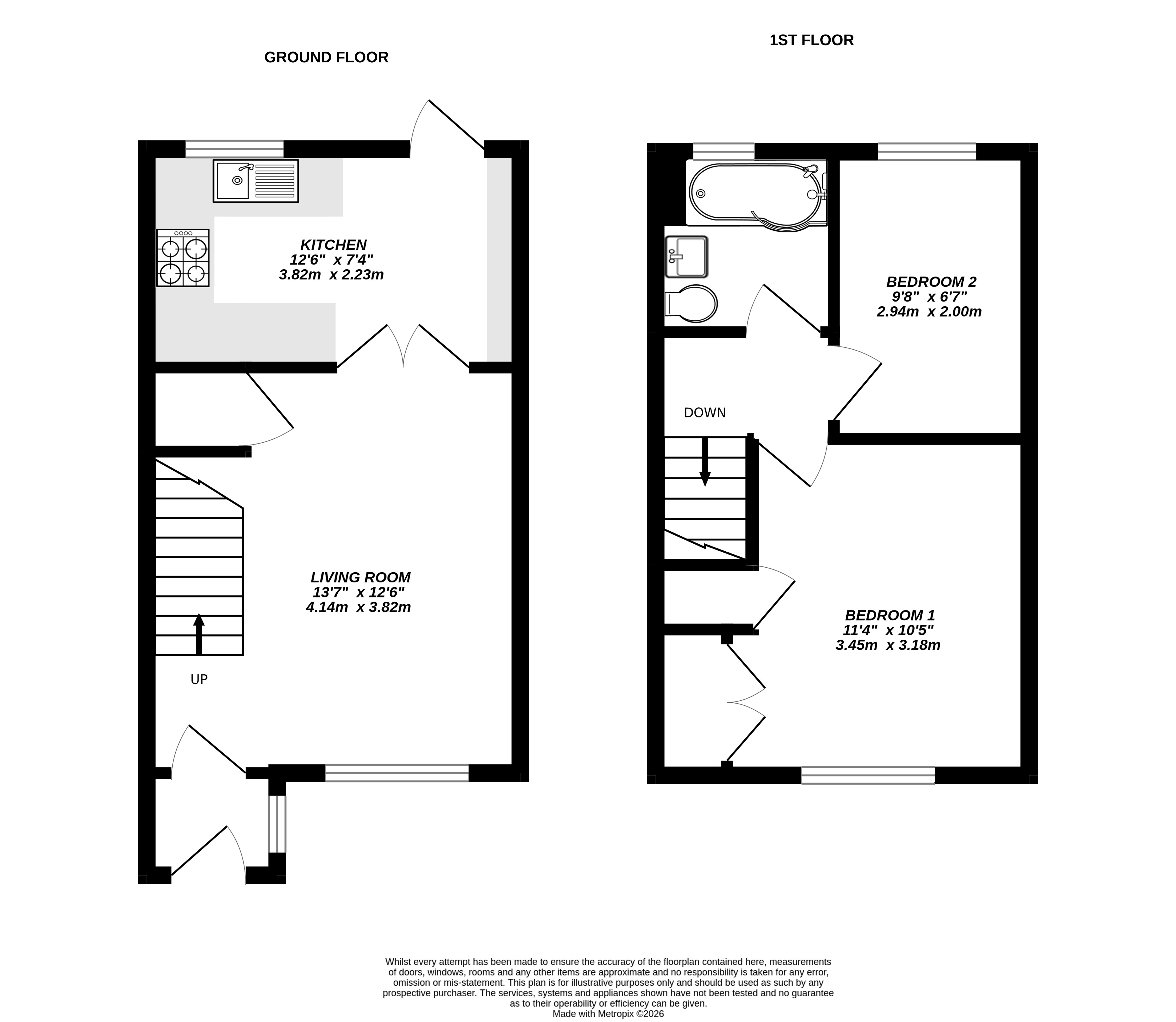 14, Brook Gardens, Hampshire floorplan