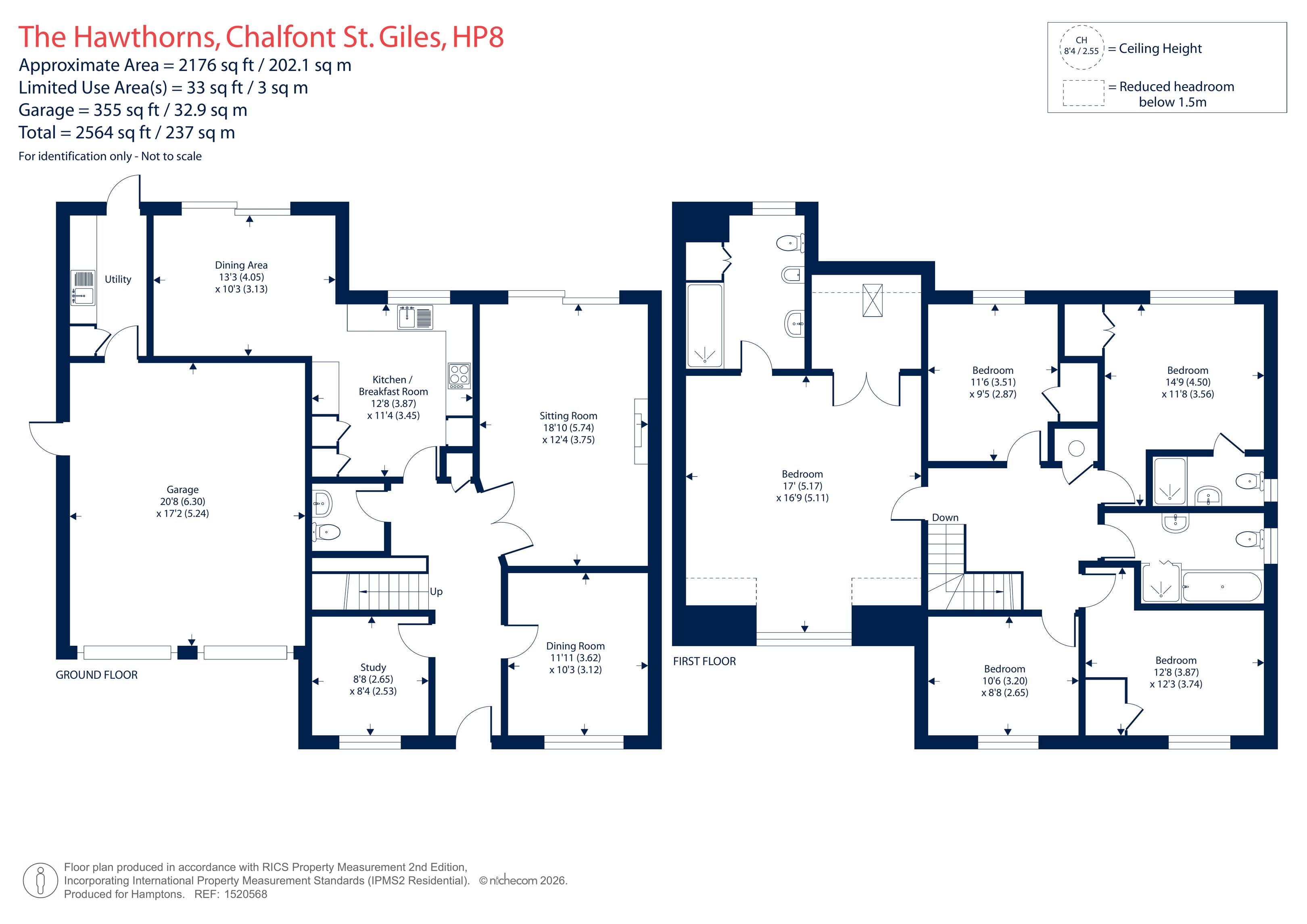 8, The Hawthorns, Chalfont St. Giles floorplan