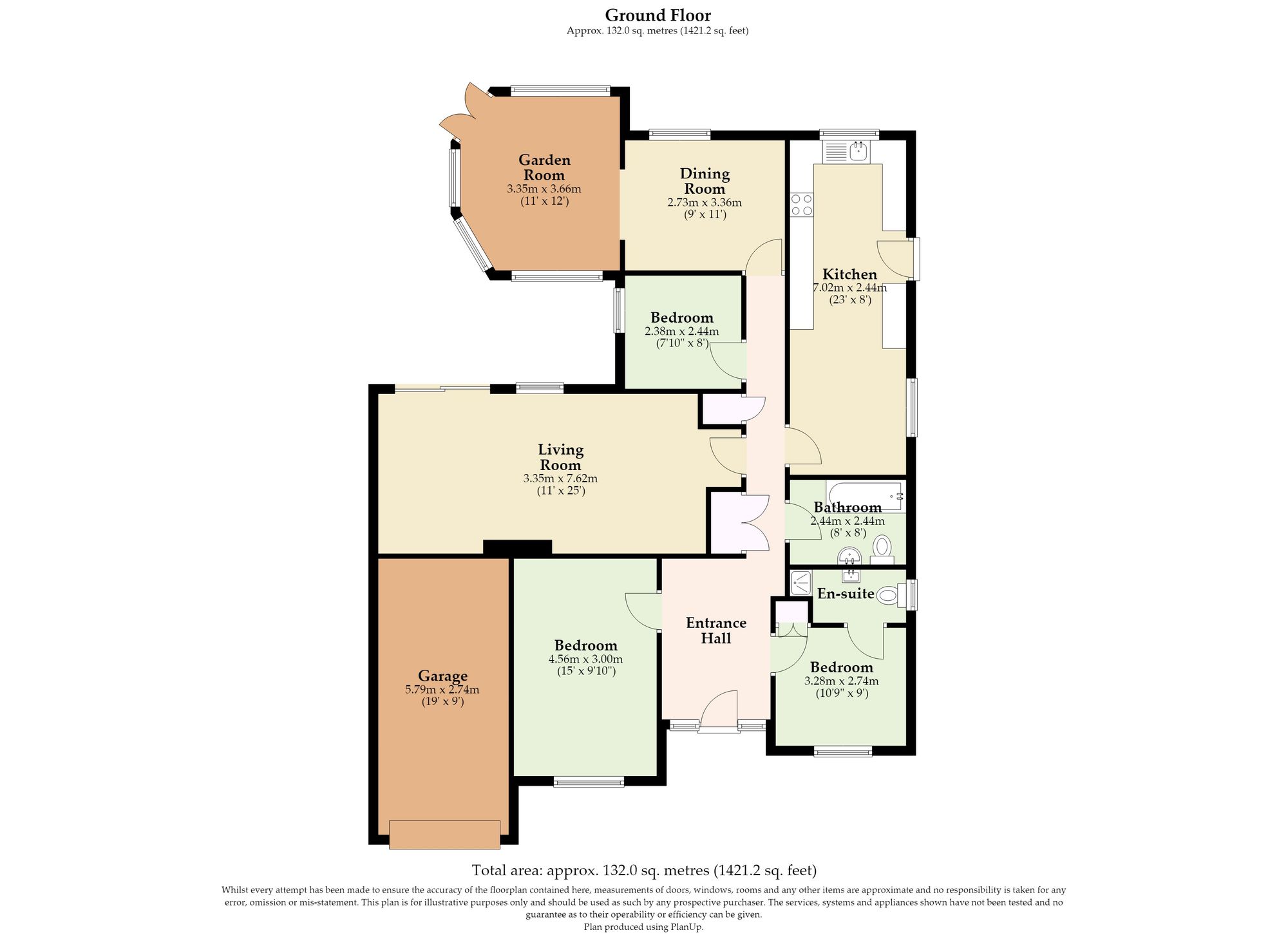 5 Elizabeth Court, Ely floorplan