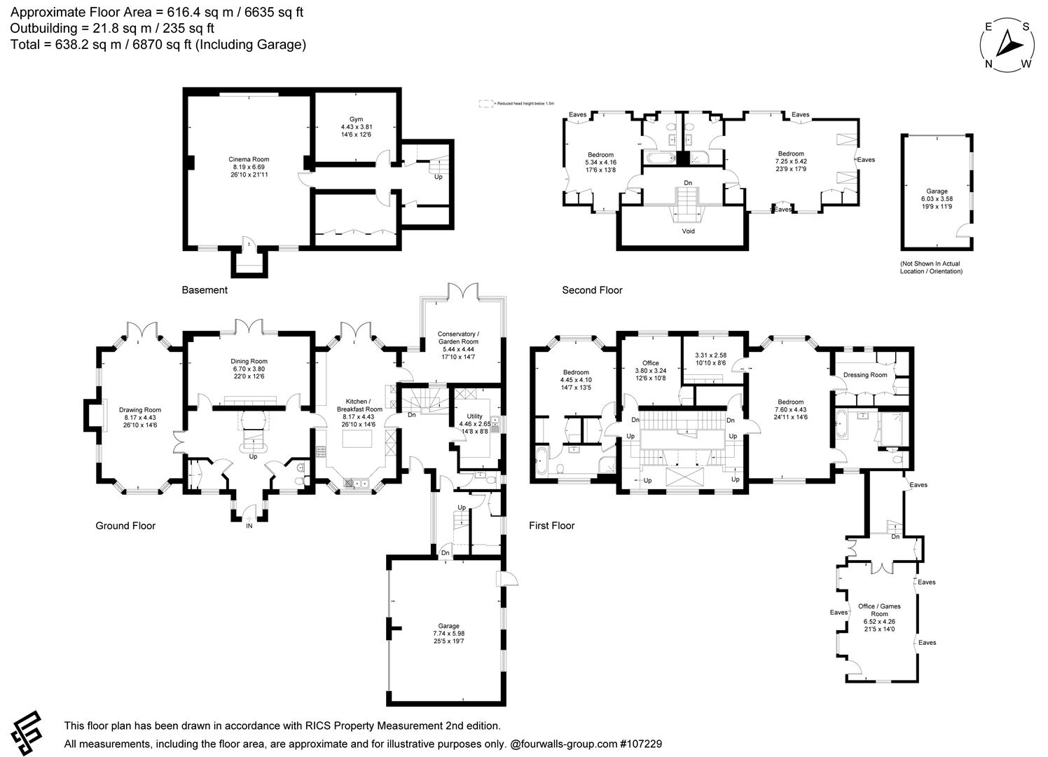 Beechwood, The Avenue, Petersfield floorplan