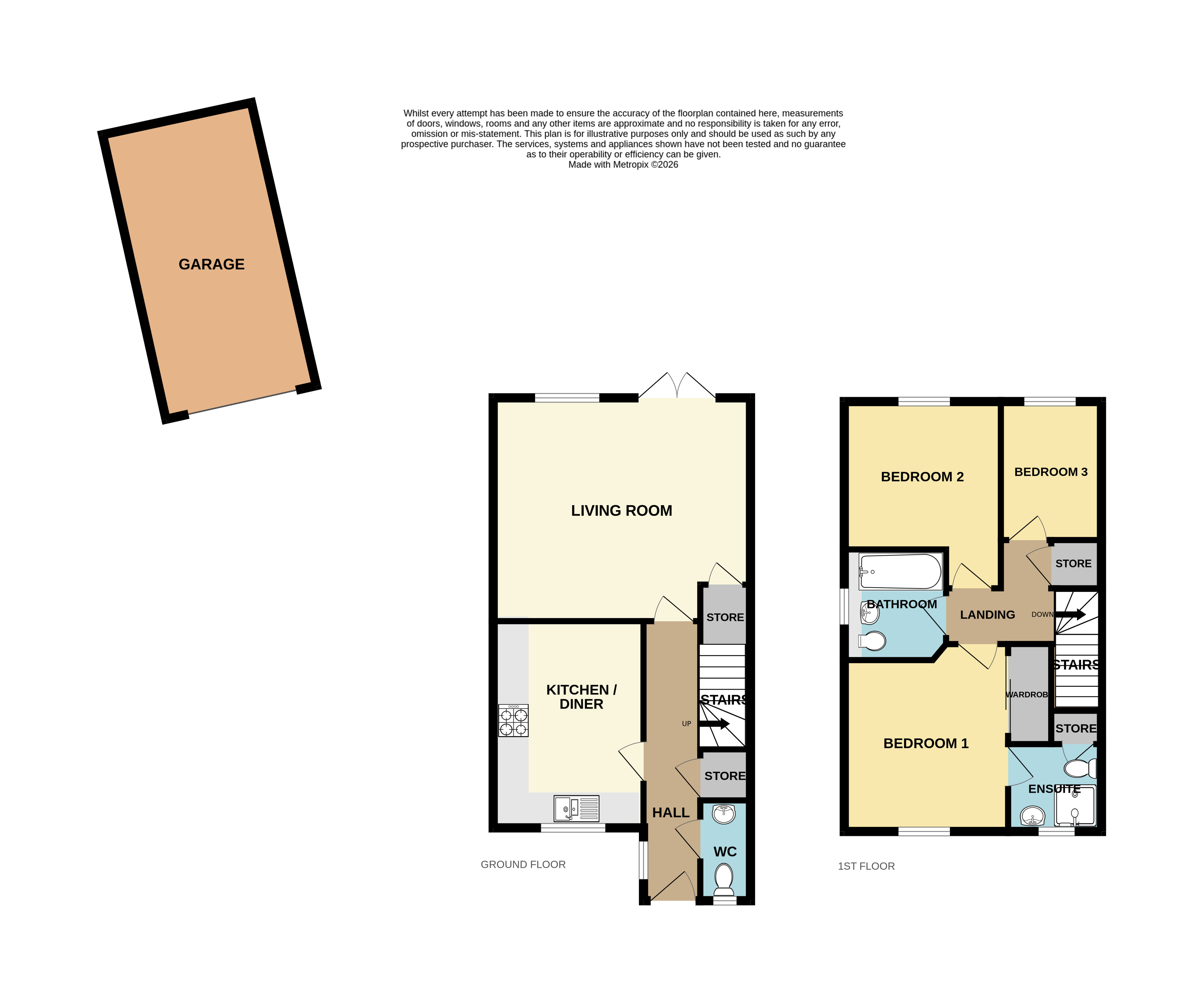 4, North Mews Bennecourt Drive, Coldstream floorplan