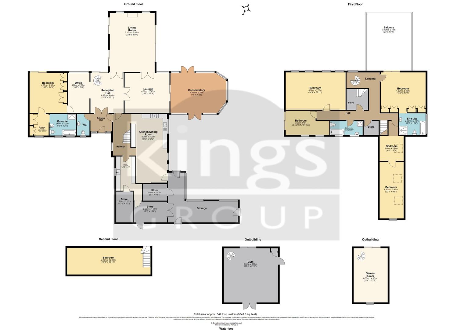 Waterlees, Harlow Common, Harlow floorplan