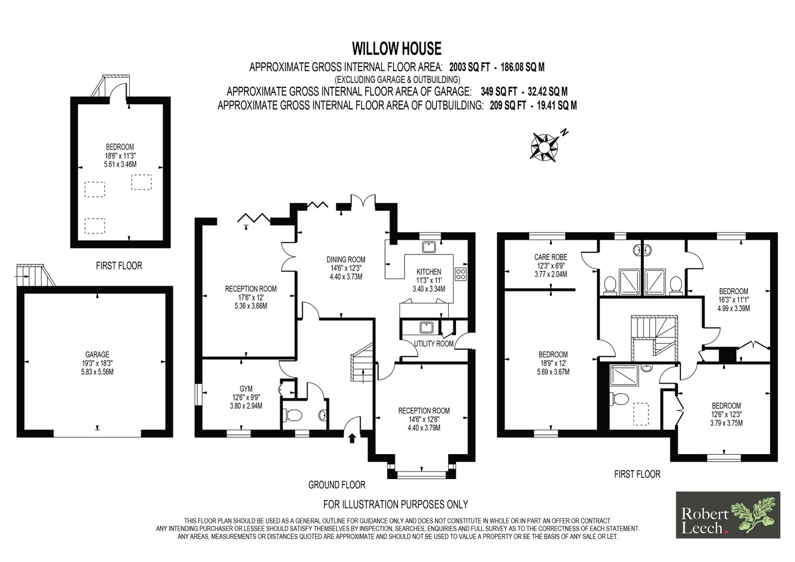 Willow House, Blackberry Lane, Lingfield floorplan