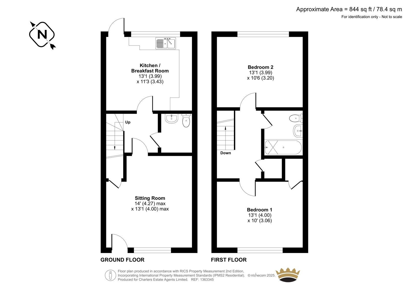 18, Eversley Gardens, Winchester floorplan