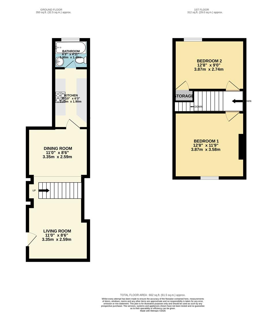 Stonefield Road, Hastings floorplan