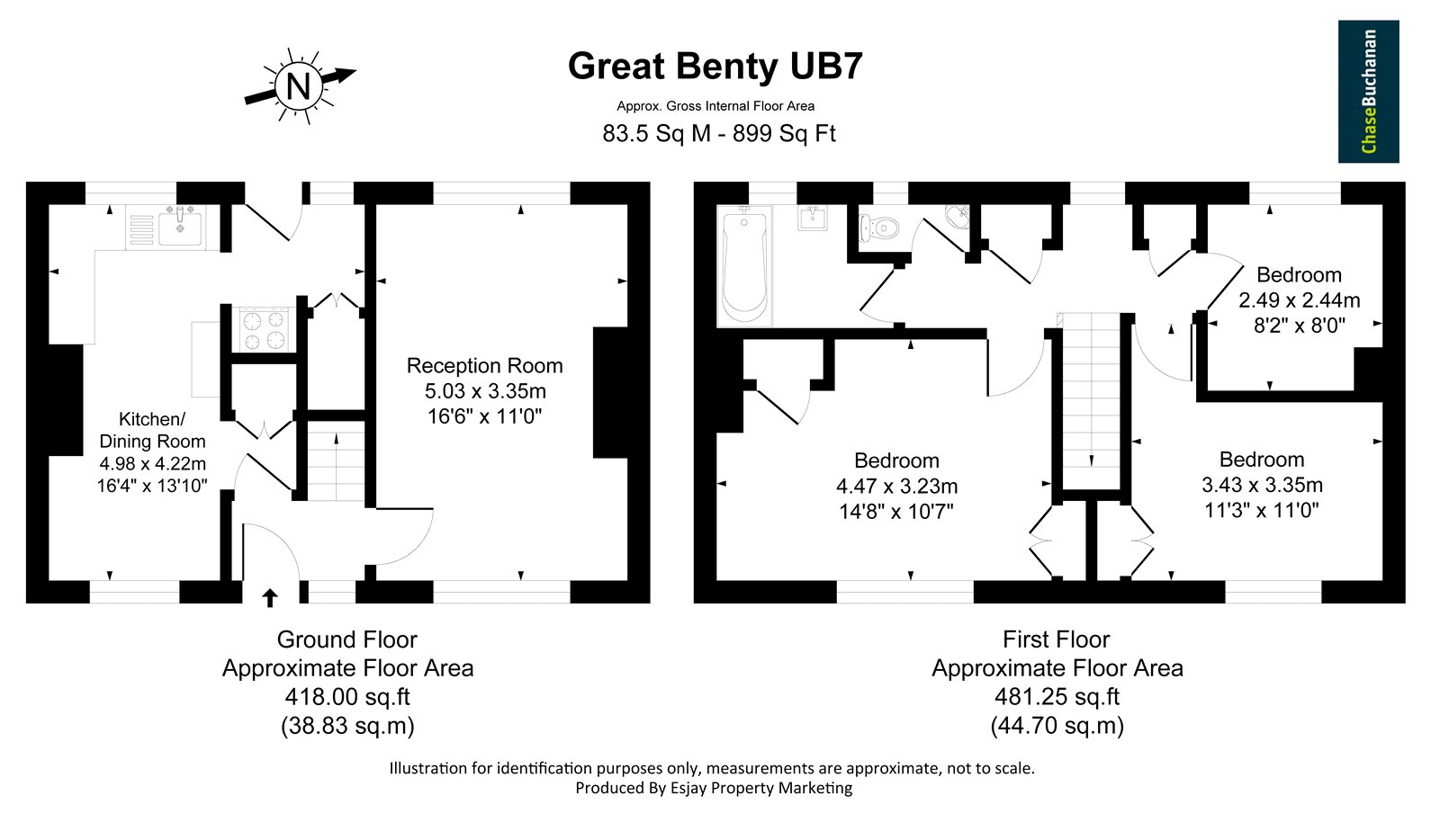 69, Great Benty, West Drayton floorplan