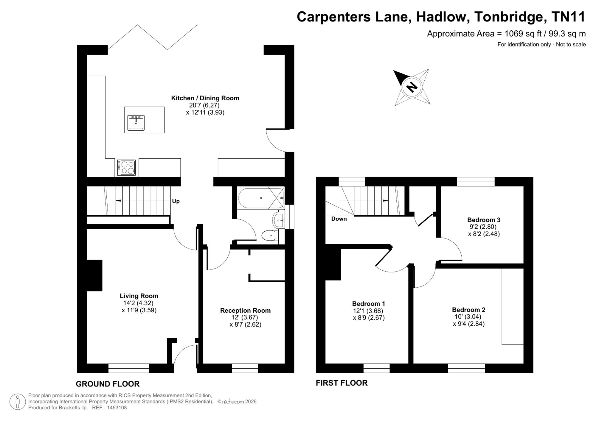 58 Carpenters Lane, Tonbridge floorplan